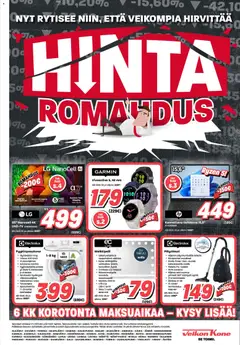 Veikon Kone-mainoslehti voimassa 20.04.2026 alkaen