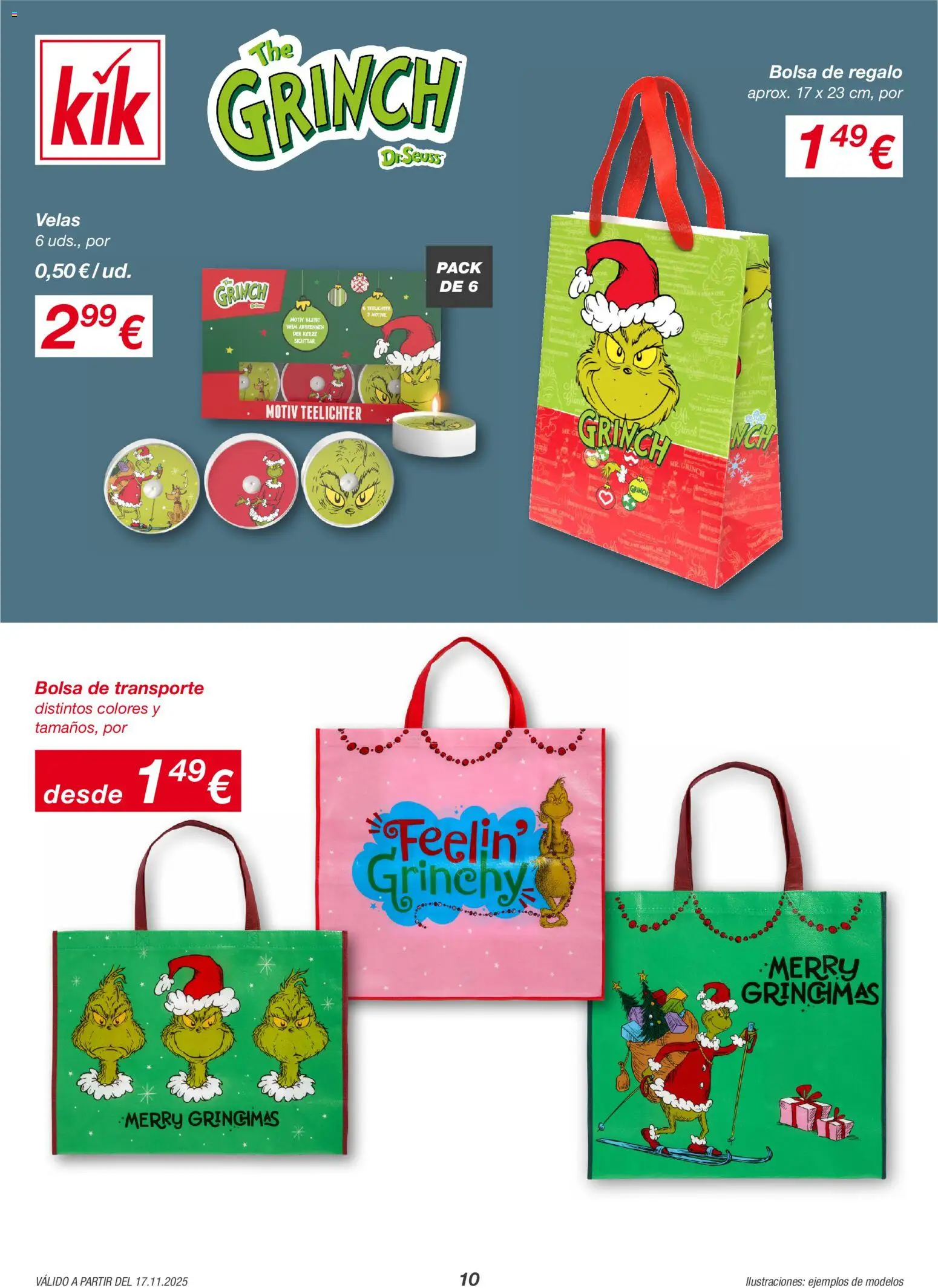 KIK Black Friday │ válido desde el 17.11.2025 | Página: 10 | Productos: Bolsa, Βραχιόλι