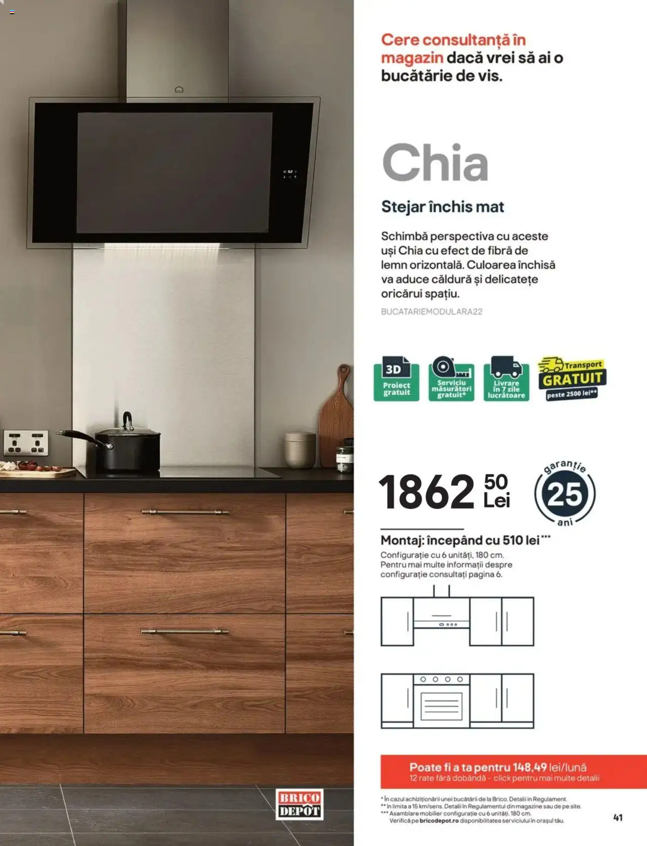 Noul catalog Brico Depot – valabil de la 15.08.2024 | Pagină: 41 | Produse: Bucătărie, Pește