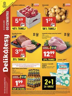 Pogląd oferty "Delikatesy Centrum Gazetka - Sklepy Własne" - ważna od 24.07.2025