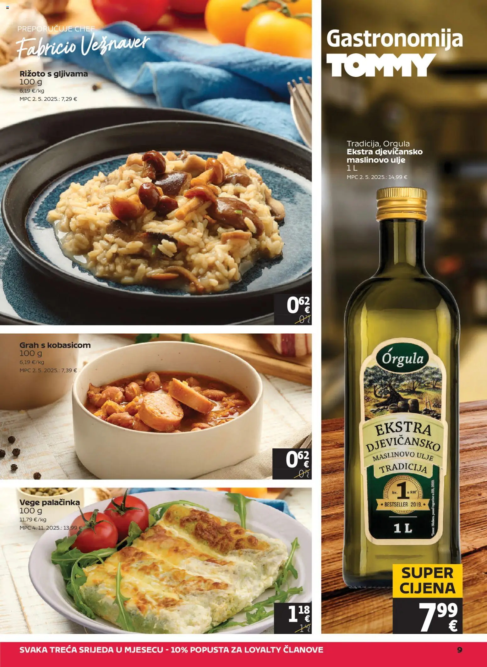 Tommy katalog | vrijedi od 15.01.2026 | Stranica: 9 | Proizvodi: Rižoto, Ulje, Grah, Maslinovo ulje
