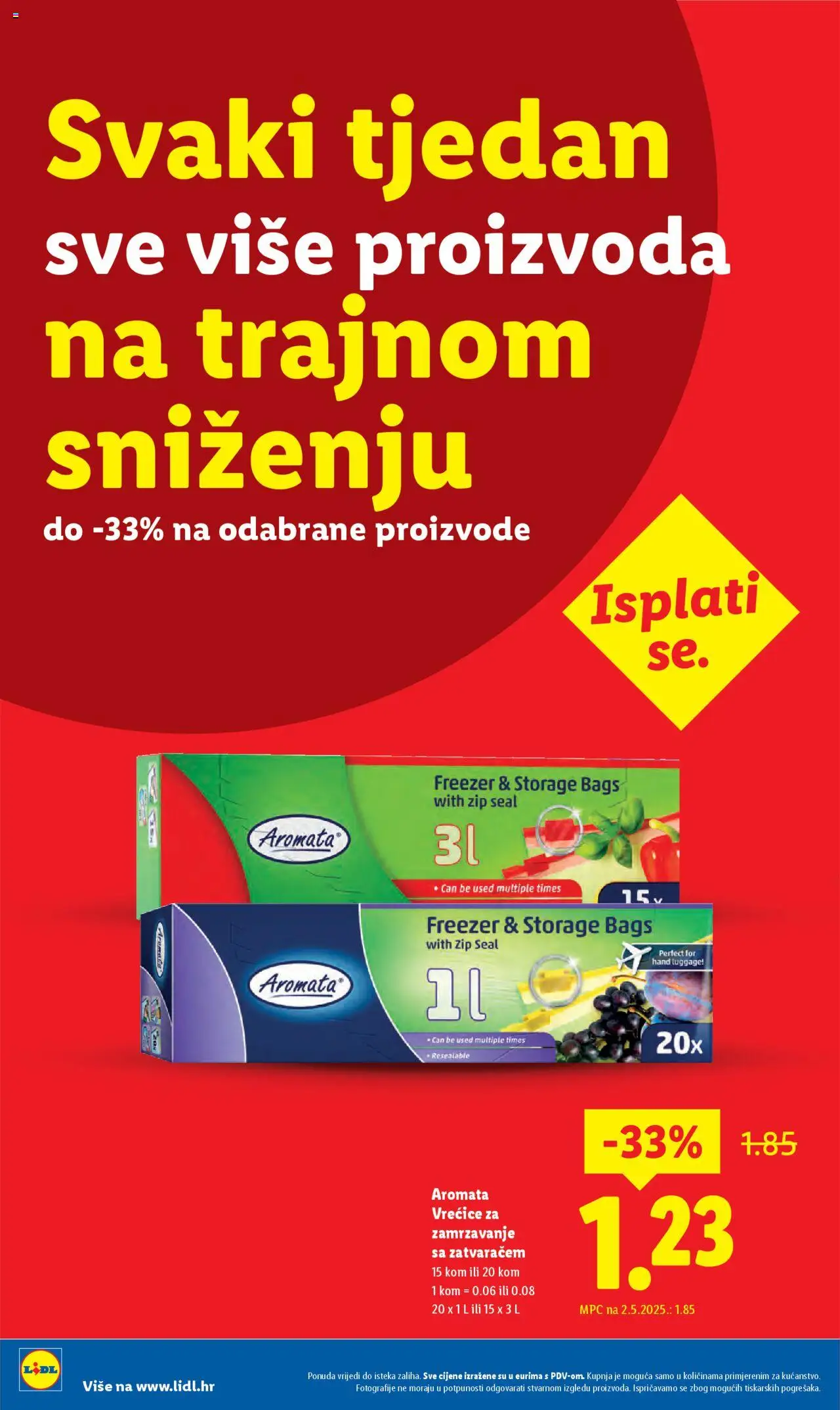 Lidl katalog | vrijedi od 08.09.2025 | Stranica: 10 | Proizvodi: Vrećice za zamrzavanje