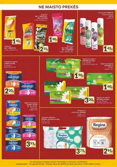 Koops leidinys galioja nuo 09.03.2026 | Puslapis: 17 | Prekių: Rankšluostis, Tualetinis popierius