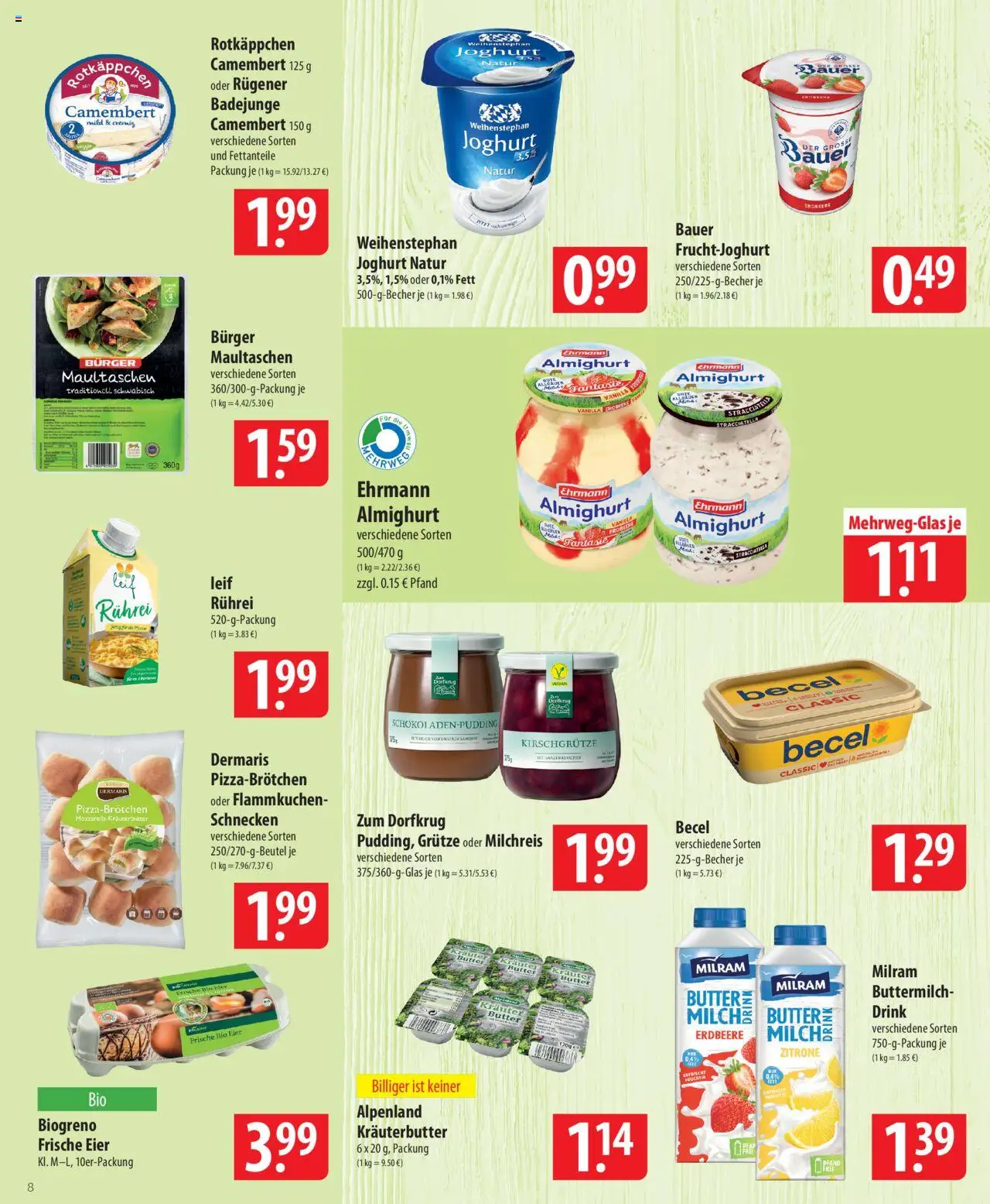 Famila Prospekt 	 - gültig ab dem 04.08.2025 | Seite: 8