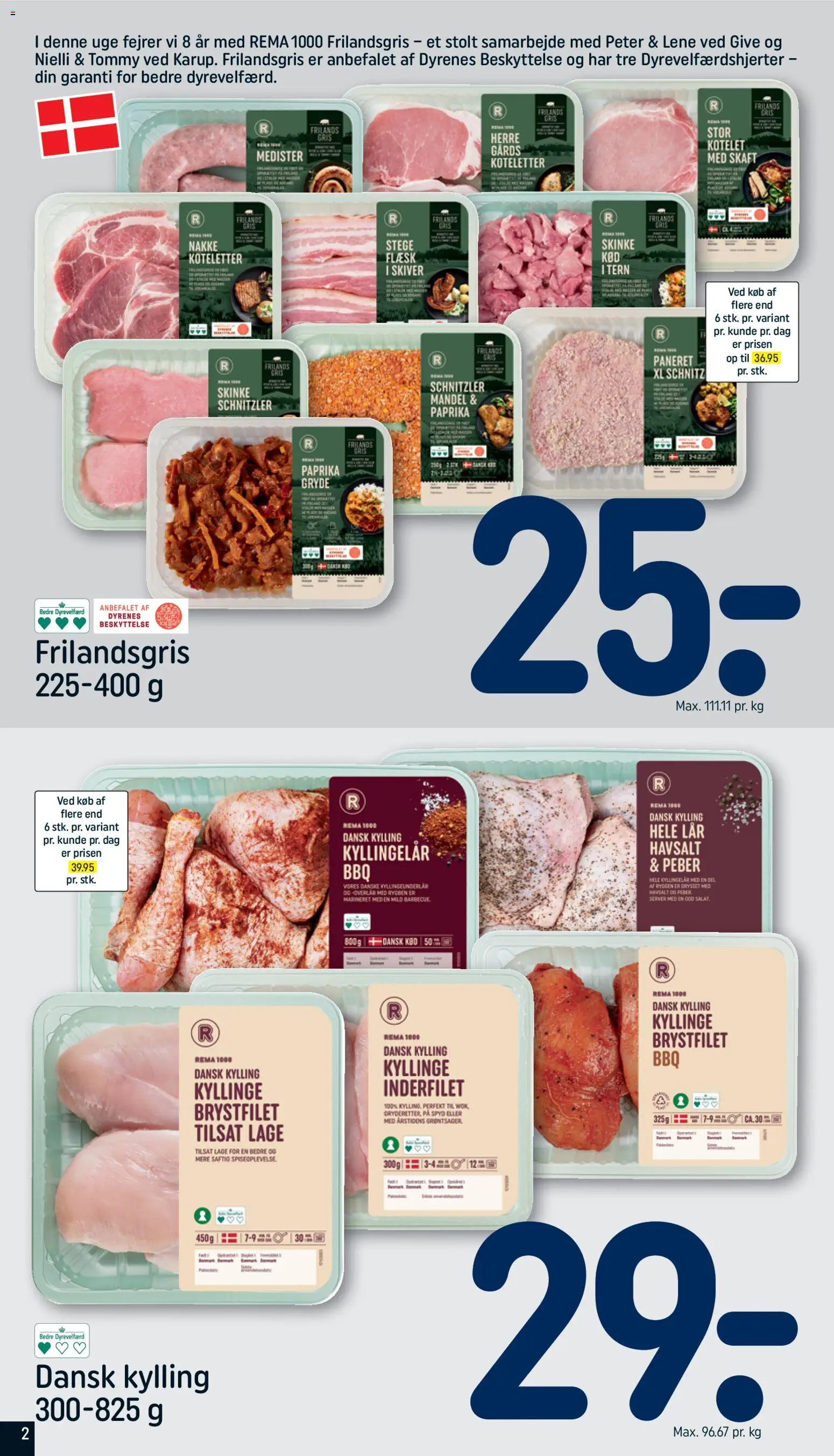 Rema 1000 tilbudsavis – gyldig fra 01.03.2026 | Side: 2 | Produkter: Salt, Peber, Schnitzler, Paprika