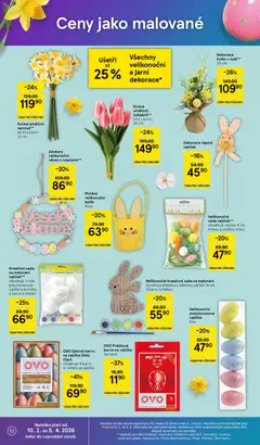 Náhled letáku Plstěný velikonoční košík žlutý od 25.02.2026 | Strana: 10