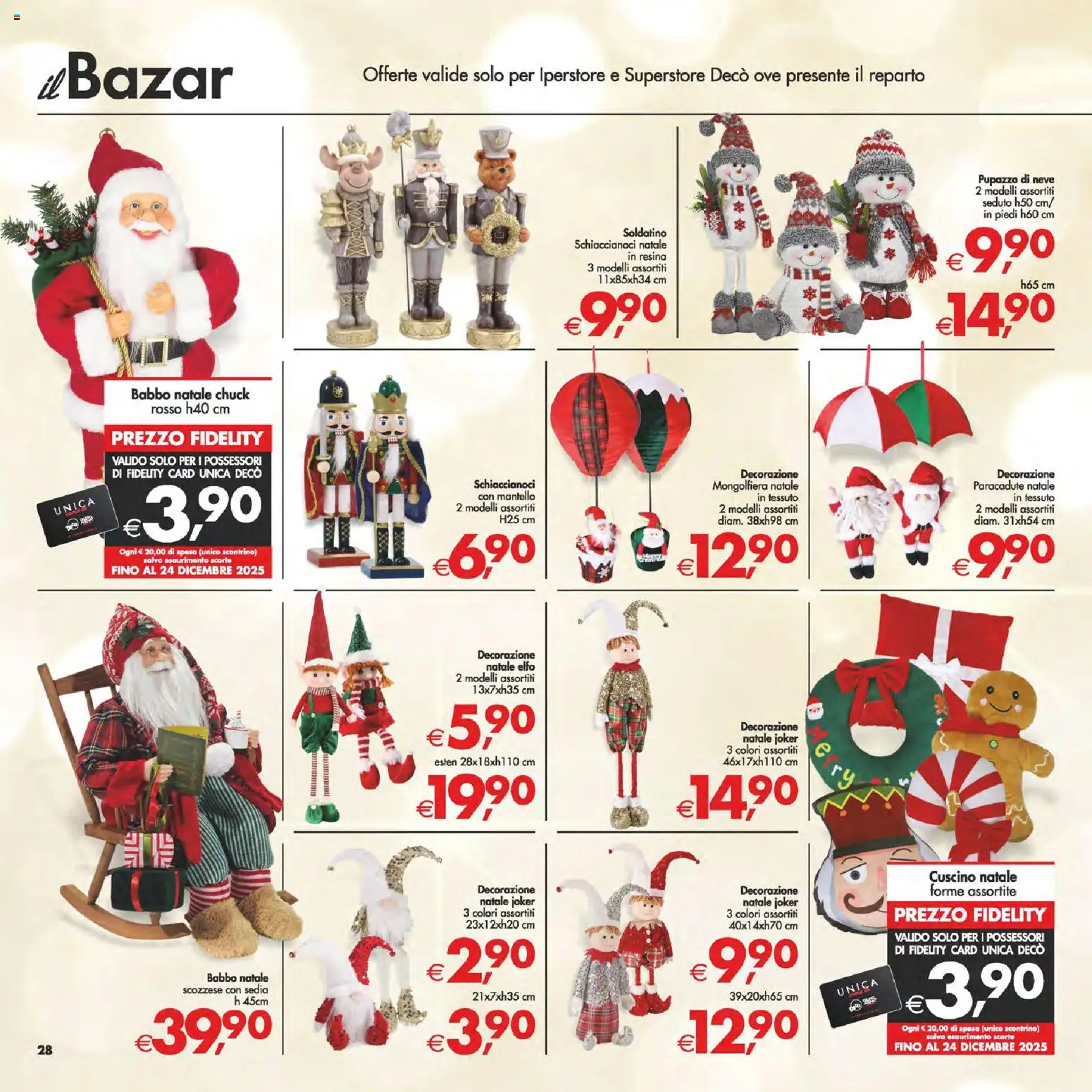 Volantino Decò del 14.11.2025 | Pagina: 36 | Prodotti: Cuscino, Sedia