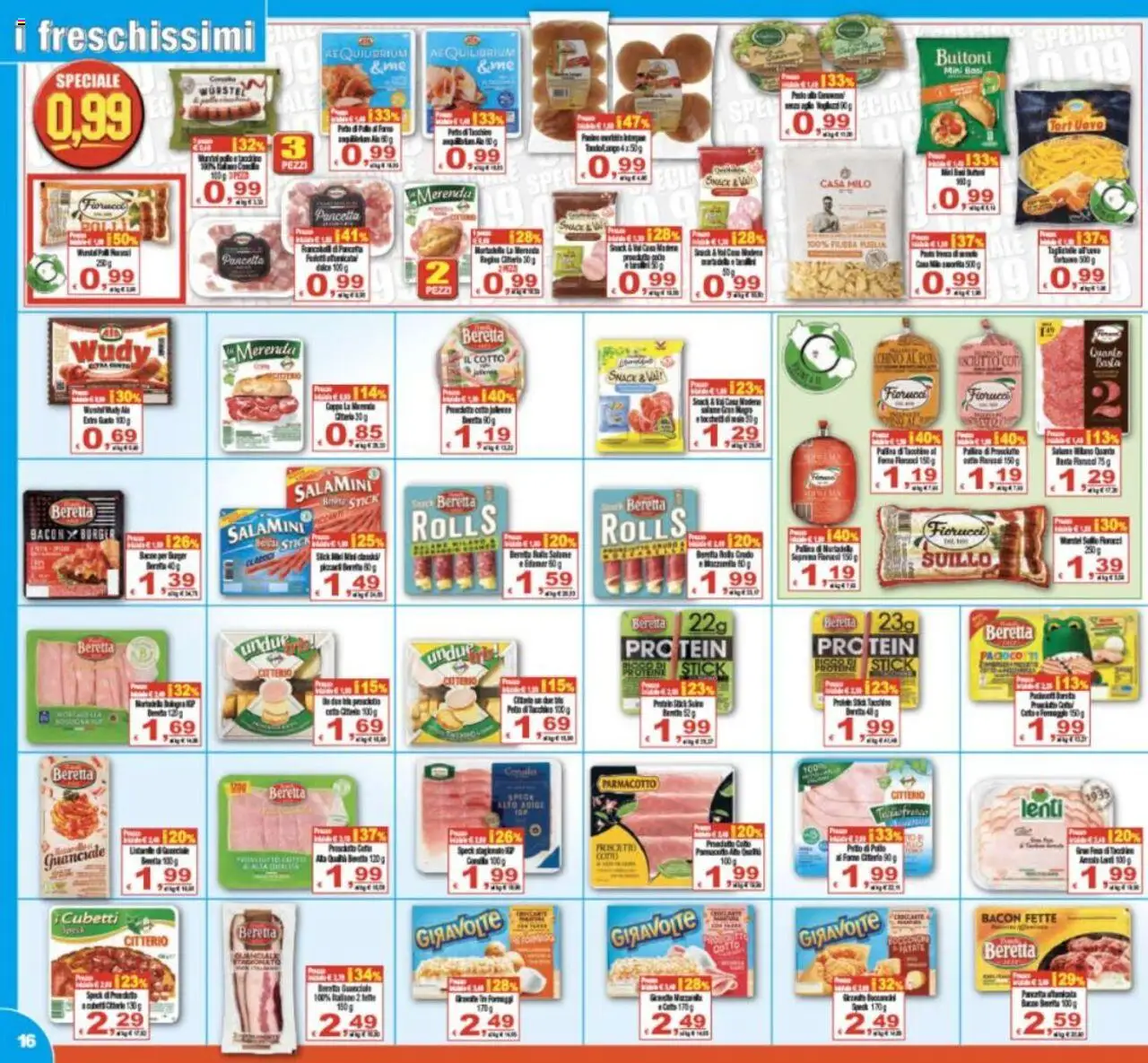 Volantino CTS del 25.07.2025 | Pagina: 16 | Prodotti: Pancetta, Polo, Guanciale