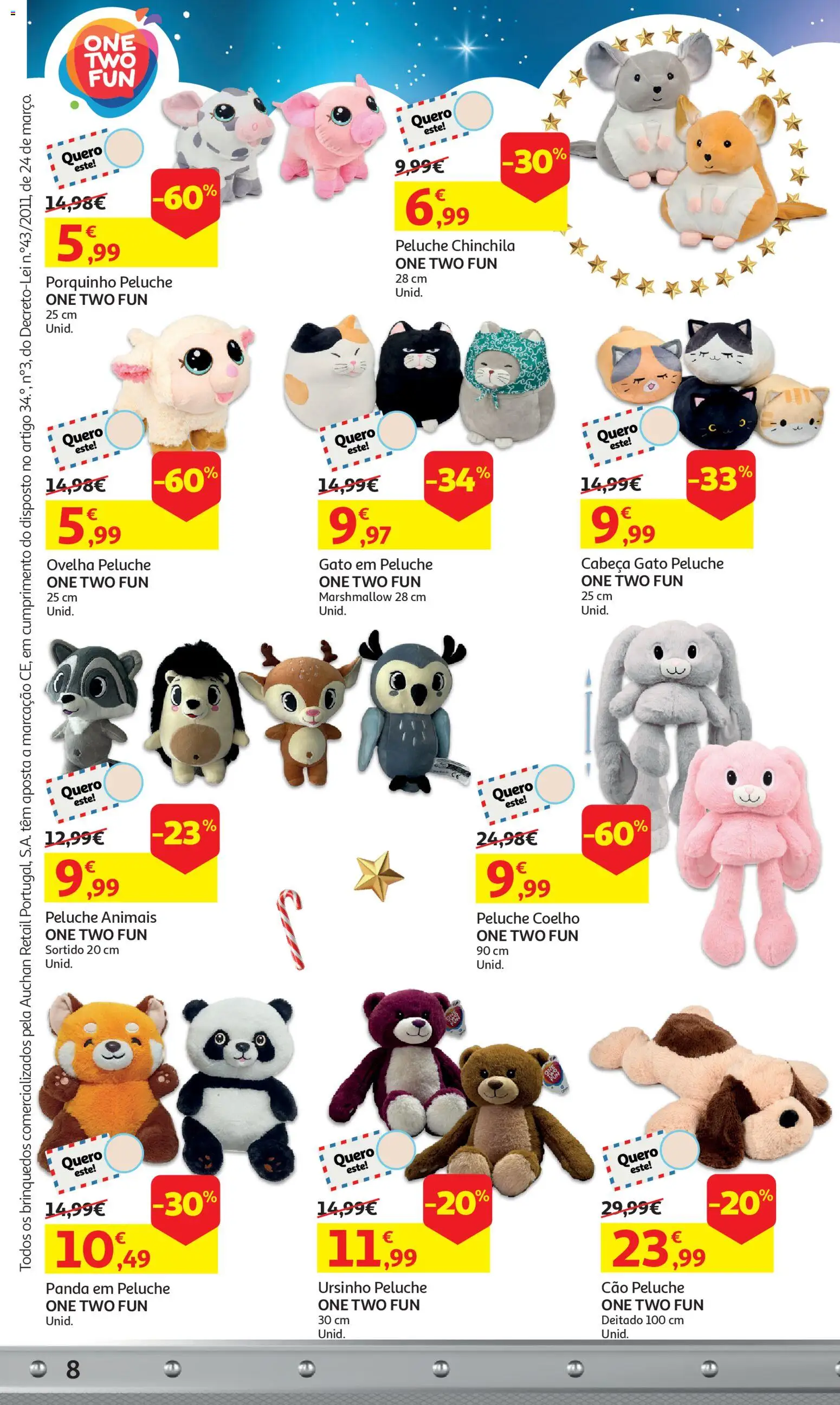 Auchan - A grande fábrica de Natal │ válido de 05.11.2025 | Página: 8 | Produtos: Coelho