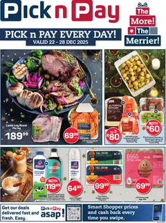 Pick n Pay specials catalogue – valid from 22.12.2025