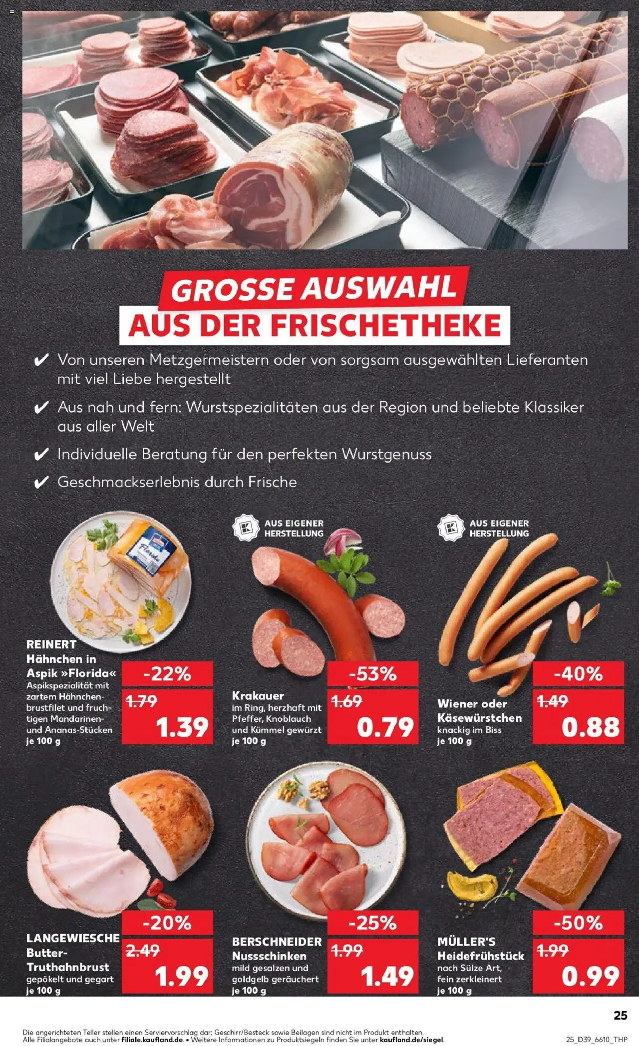 Kaufland prospekt Hückelhoven	 – gültig ab 28.09.2025 | Seite: 25 | Produkte: Hahnchen, Butter, Mandarinen, Knoblauch