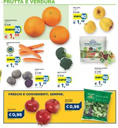 Anteprima del volantino Esselunga S Roma catalogo valido a partire dal 01.12.2025 | Pagina: 19 | Prodotti: Misticanza, Insalata, Patate, Carote