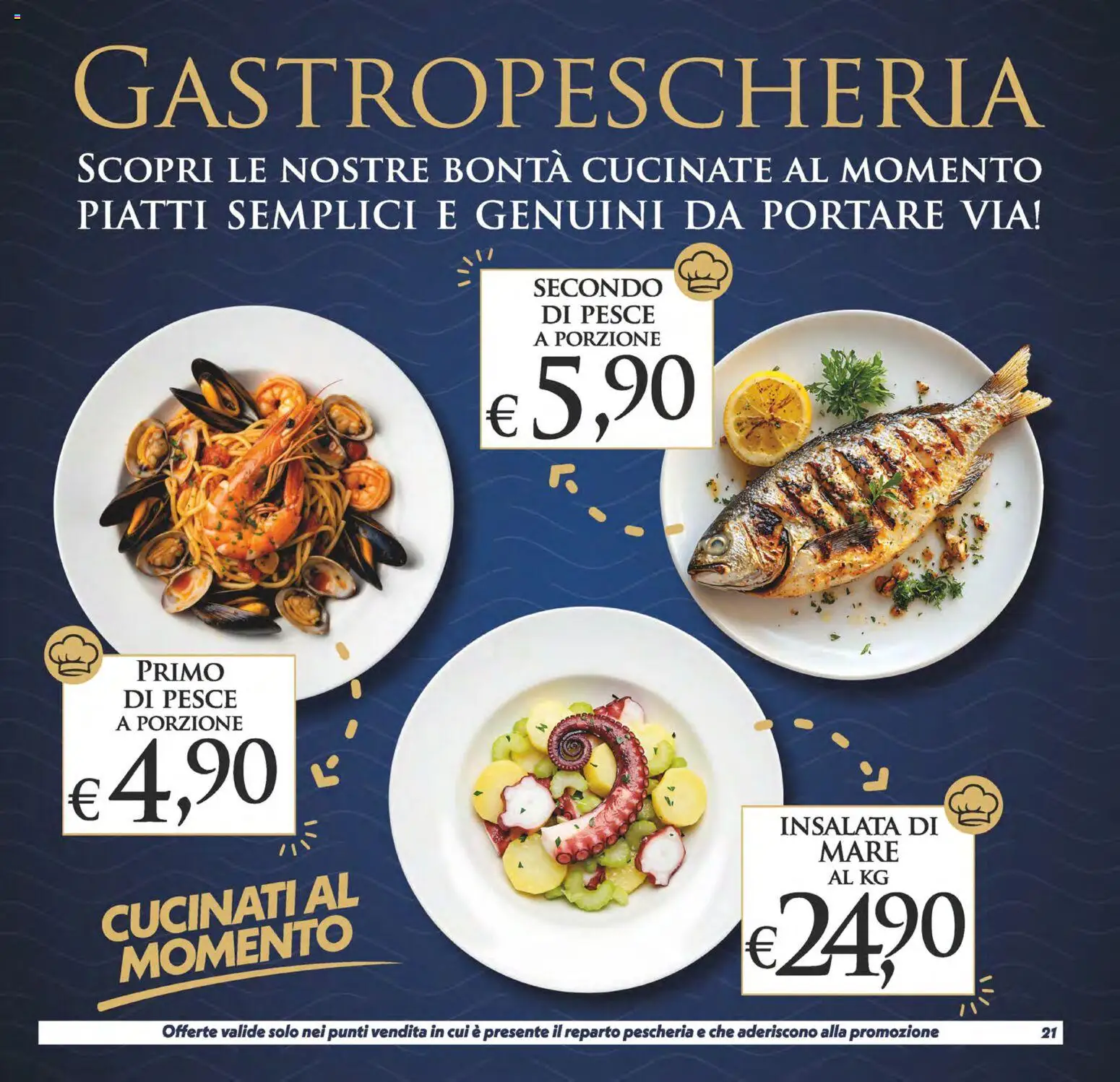 Volantino SuperConveniente del 27.11.2025 | Pagina: 21 | Prodotti: Pesce, Insalata