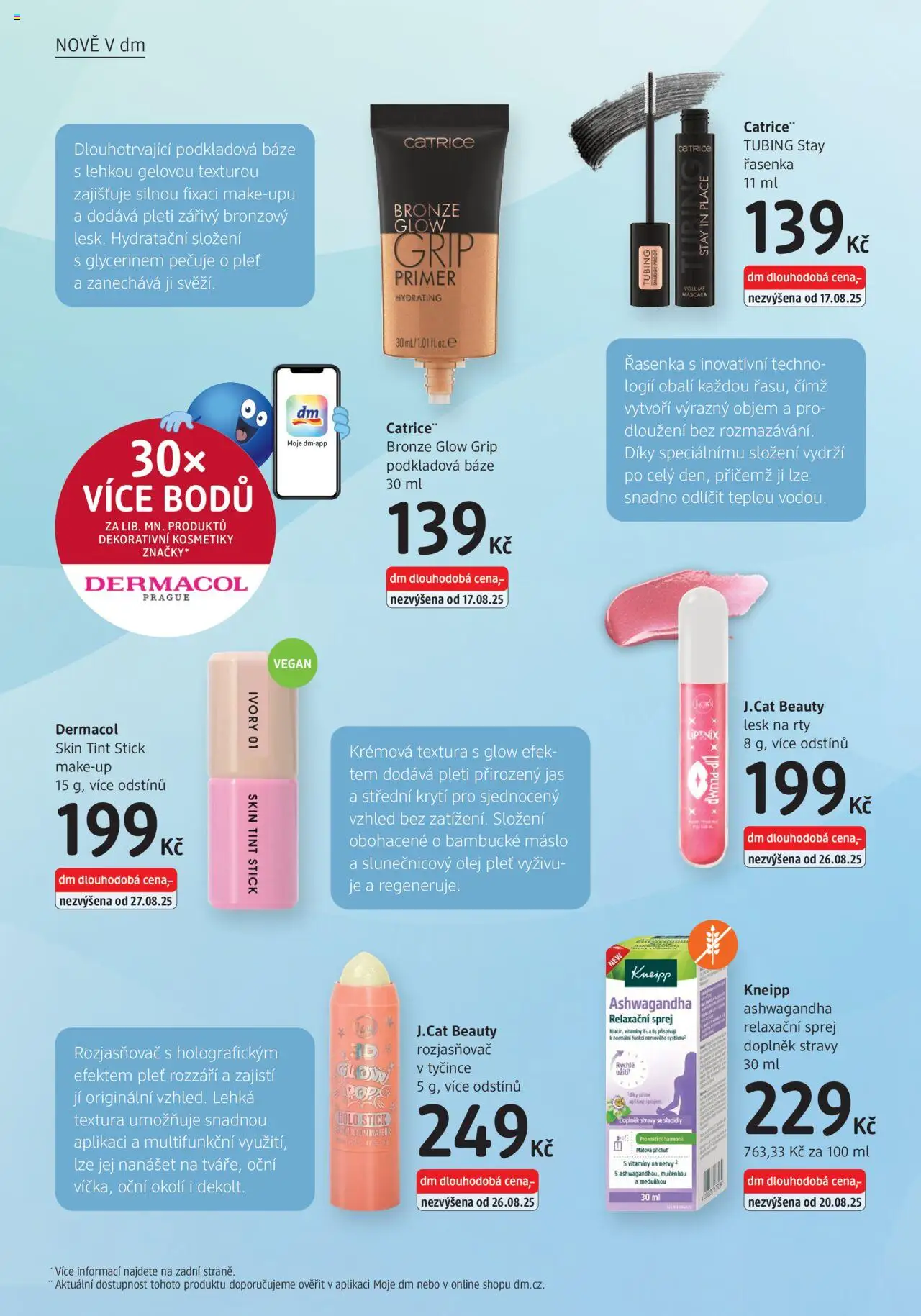 dm drogerie leták od 11.09.2025 | Strana: 10 | Produkty: Makeup, Vitamíny, Řasenka, Lesk na rty