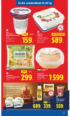 Rama Culinesse, 500 ml - amely érvényes a következő dátumtól: 04.12.2025 | Oldal: 11