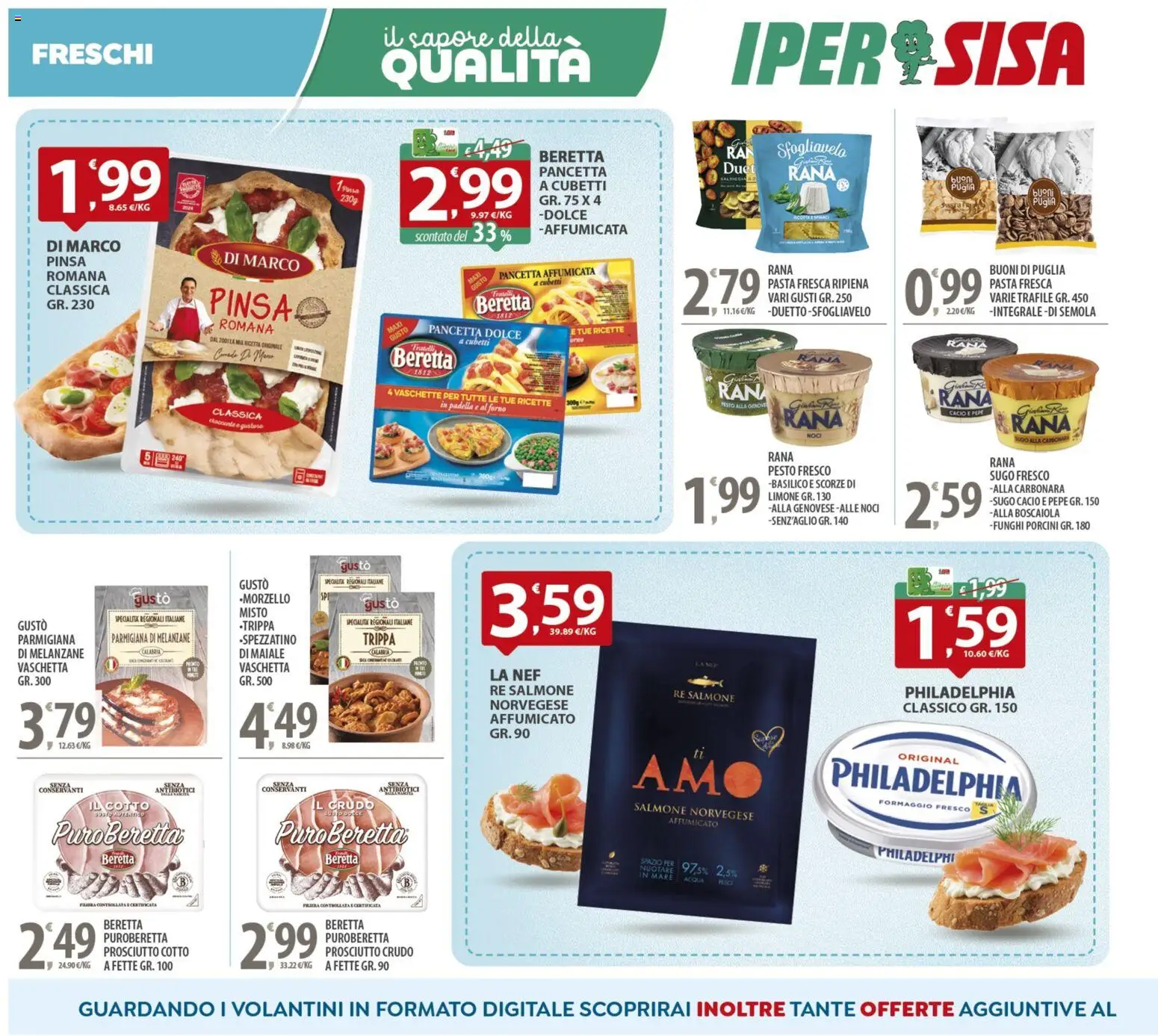 Volantino SISA del 25.11.2025 | Pagina: 6 | Prodotti: Prosciutto Cotto, Pancetta, Noci, Funghi