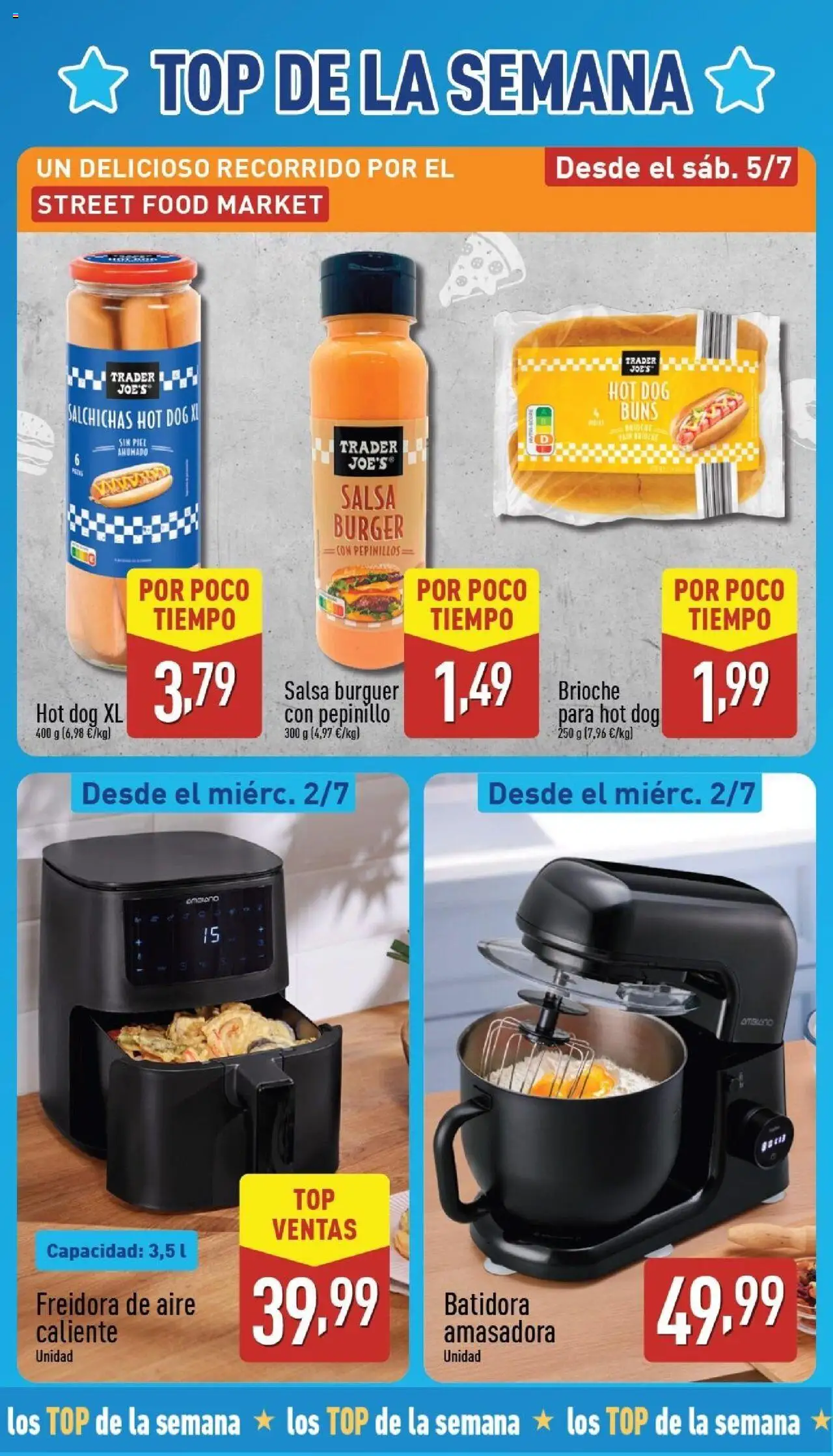 Aldi folleto Península │ válido desde el 30.06.2025 | Página: 3 | Productos: Batidora, Freidora