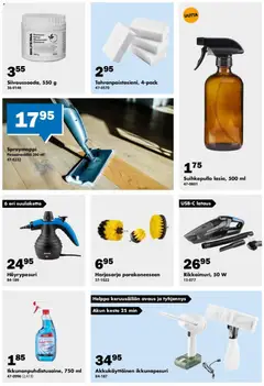 Biltema-mainoslehti voimassa 01.04.2026 alkaen | Sivu: 3 | Tuotteet: Suihkepullo