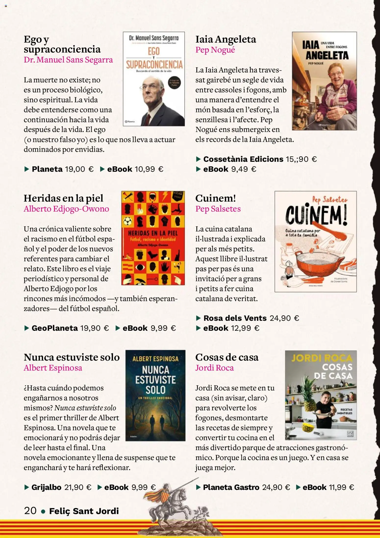 Casa del libro Rebel el qui llegeix │ válido desde el 01.04.2026 | Página: 20 | Productos: Té, Juega, Cocina