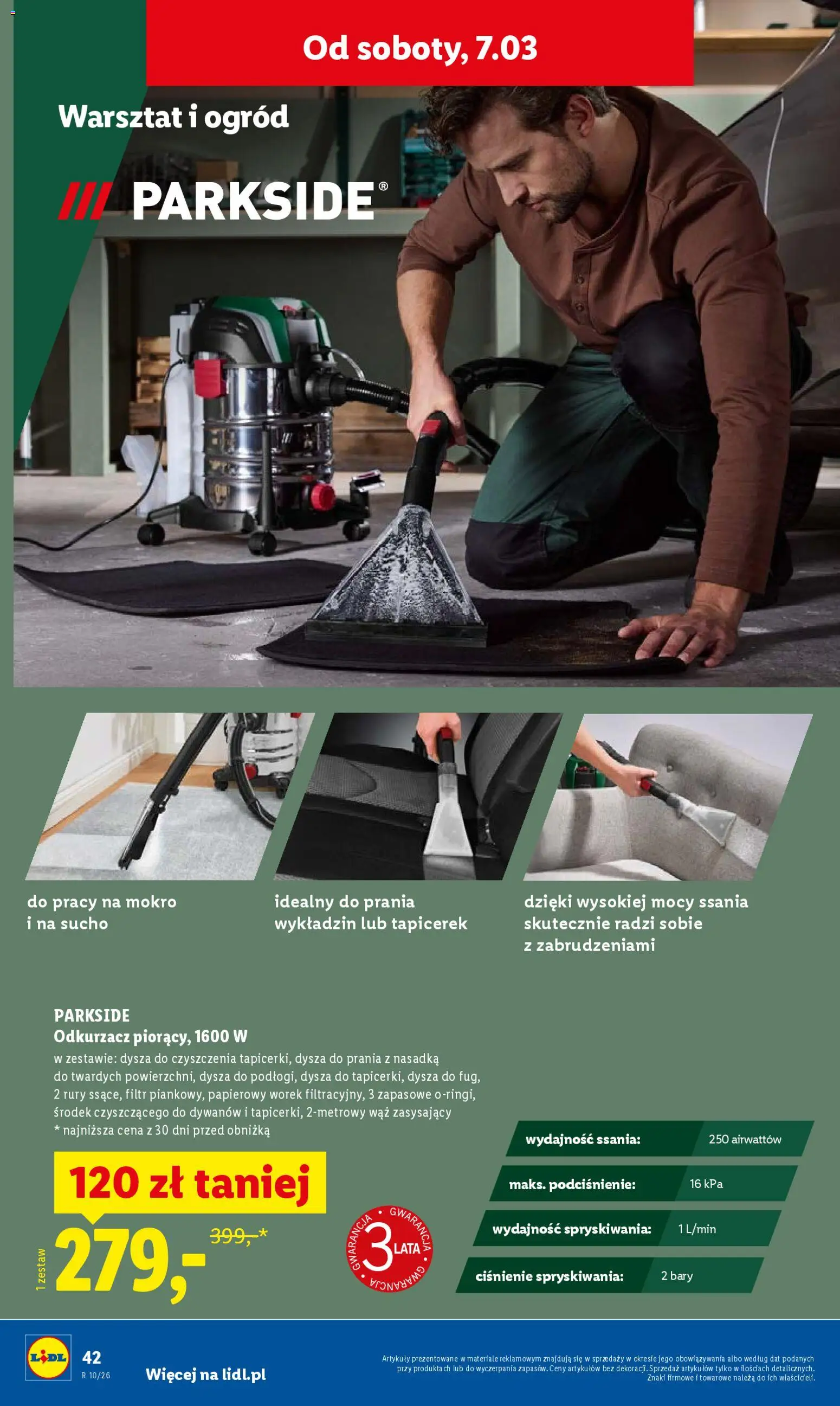 Lidl Polsko katalog od 02.03.2026 | Strana: 48 | Produkty: Parkside