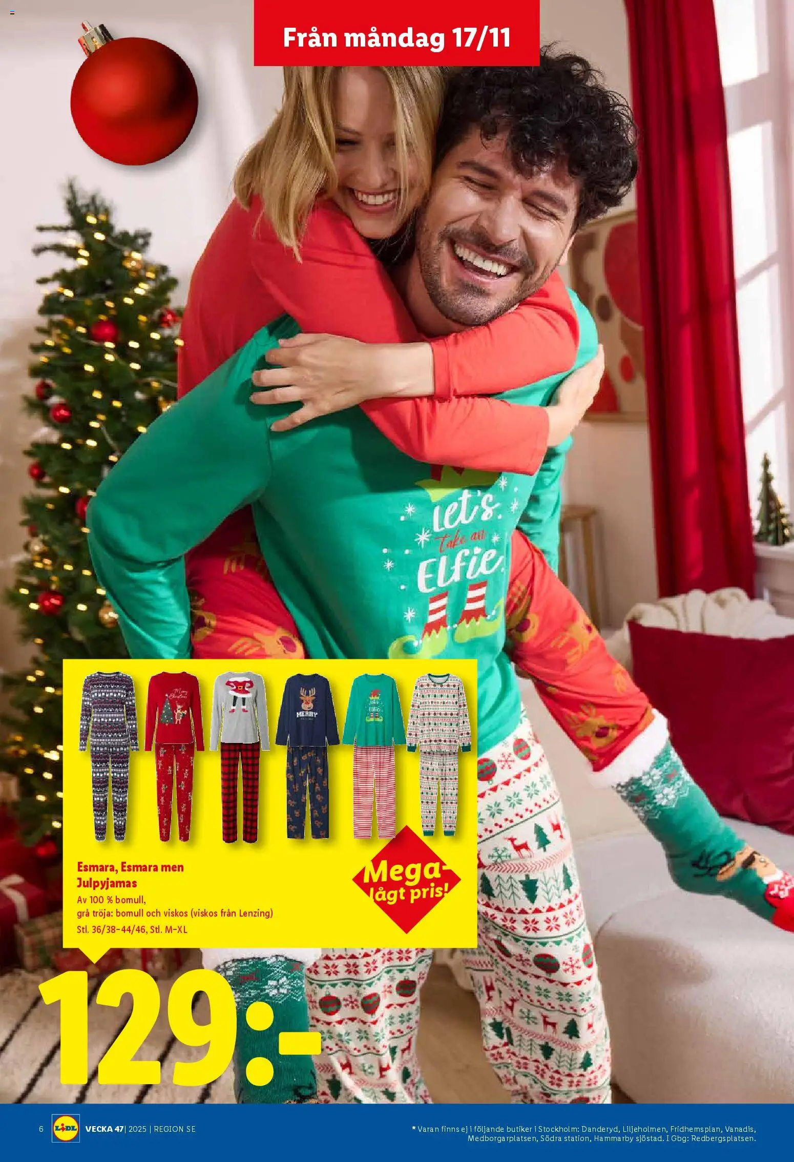 Lidl reklamblad aktuell från 13.10.2025 | Sida: 6 | Produkter: Tröja