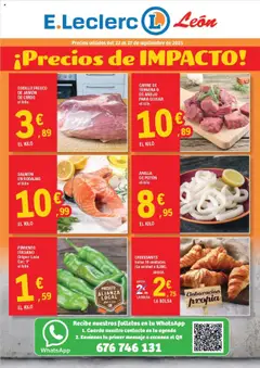 Vista previa E.Leclerc folleto válido desde el 22.09.2025