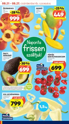 Aldi akciós ujság - amely érvényes a következő dátumtól: 21.08.2025 | Oldal: 6