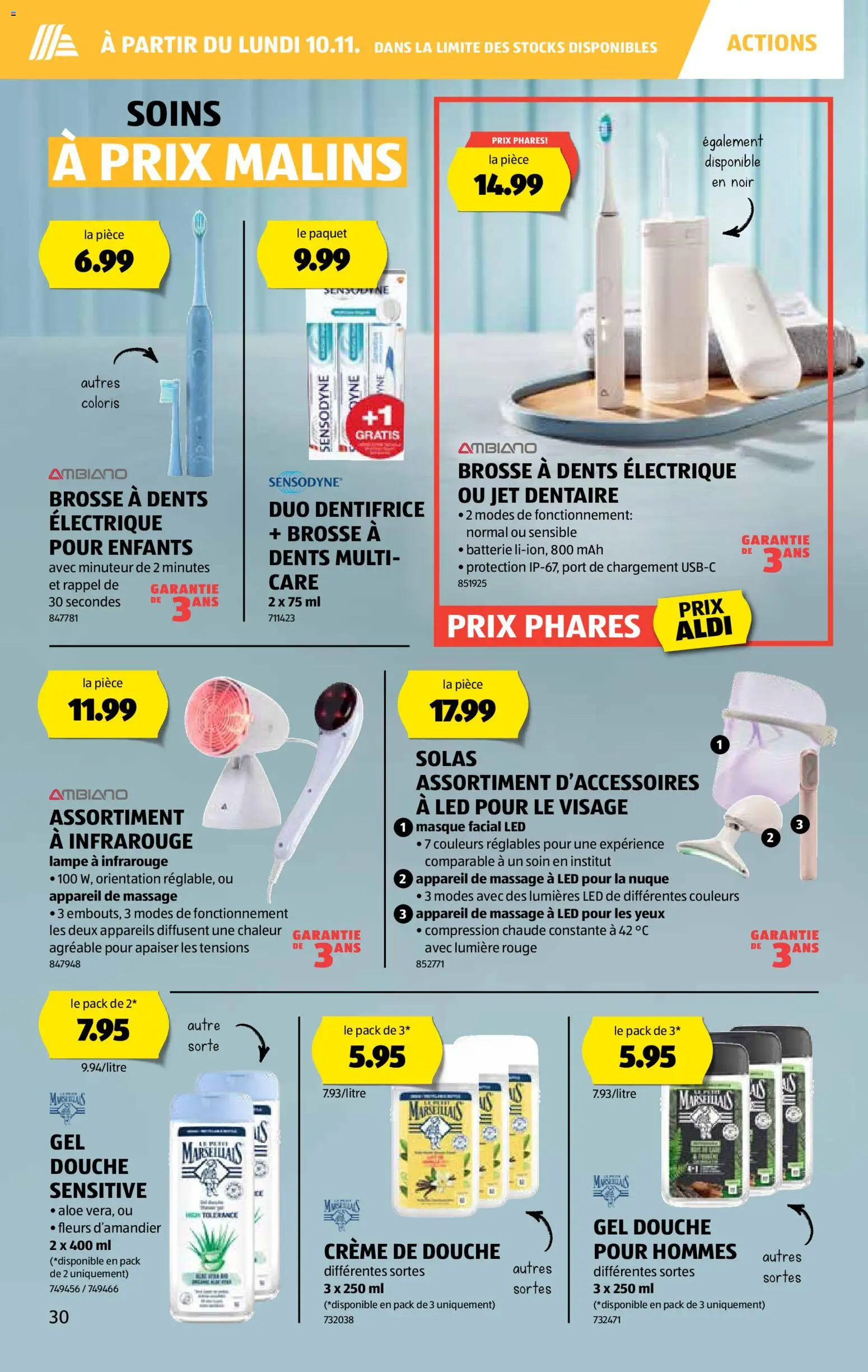 Aldi Aktionen FR – gültig ab 06.11.2025 | Seite: 31 | Produkte: Batterie, Lampe, Rouge, Creme