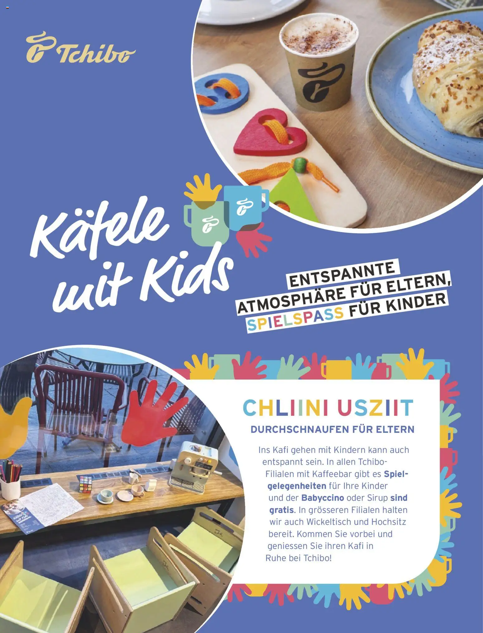 Tchibo aktionen Frühling Kids – gültig ab 10.03.2026 | Seite: 86 | Produkte: Wickeltisch, Sirup, Spiel