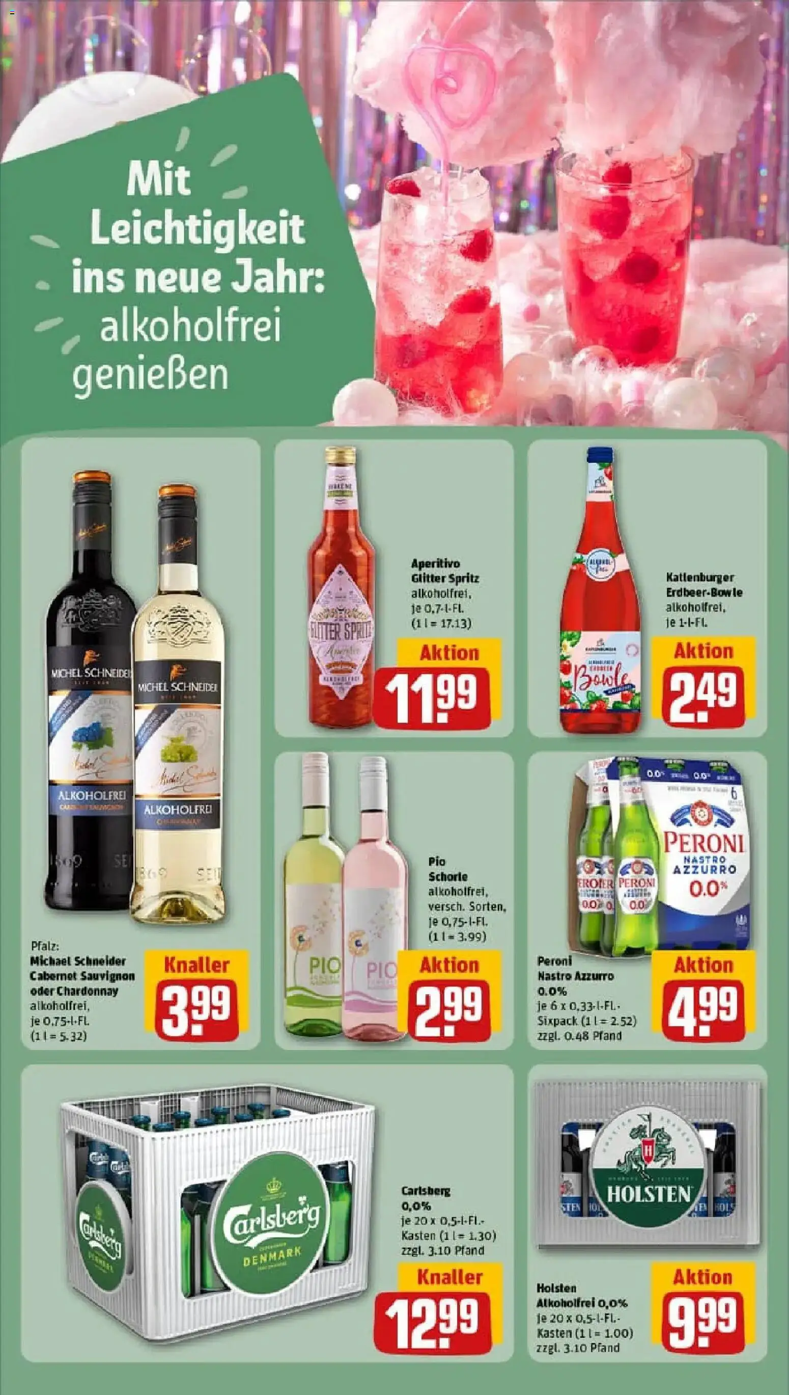 Rewe prospekt Berlin / Schöneberg	 – gültig ab 04.01.2026 | Seite: 22 | Produkte: Carlsberg, Holsten