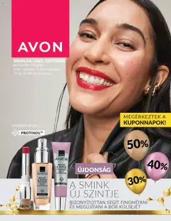Katalógus AVON 2025 októberi - amely érvényes a következő dátumtól: 01.10.2025