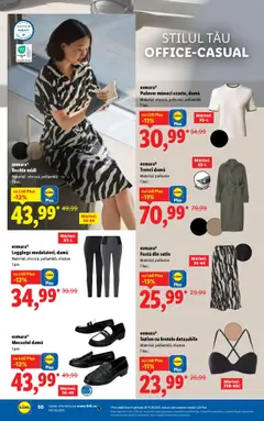 esmara® Sutien cu bretele detaşabile, Material: poliamidă, elastan 1 buc. – valabil de la 25.08.2025 | Pagină: 64 | Produse: Rochie, Pulover, Sutien, Mocasini