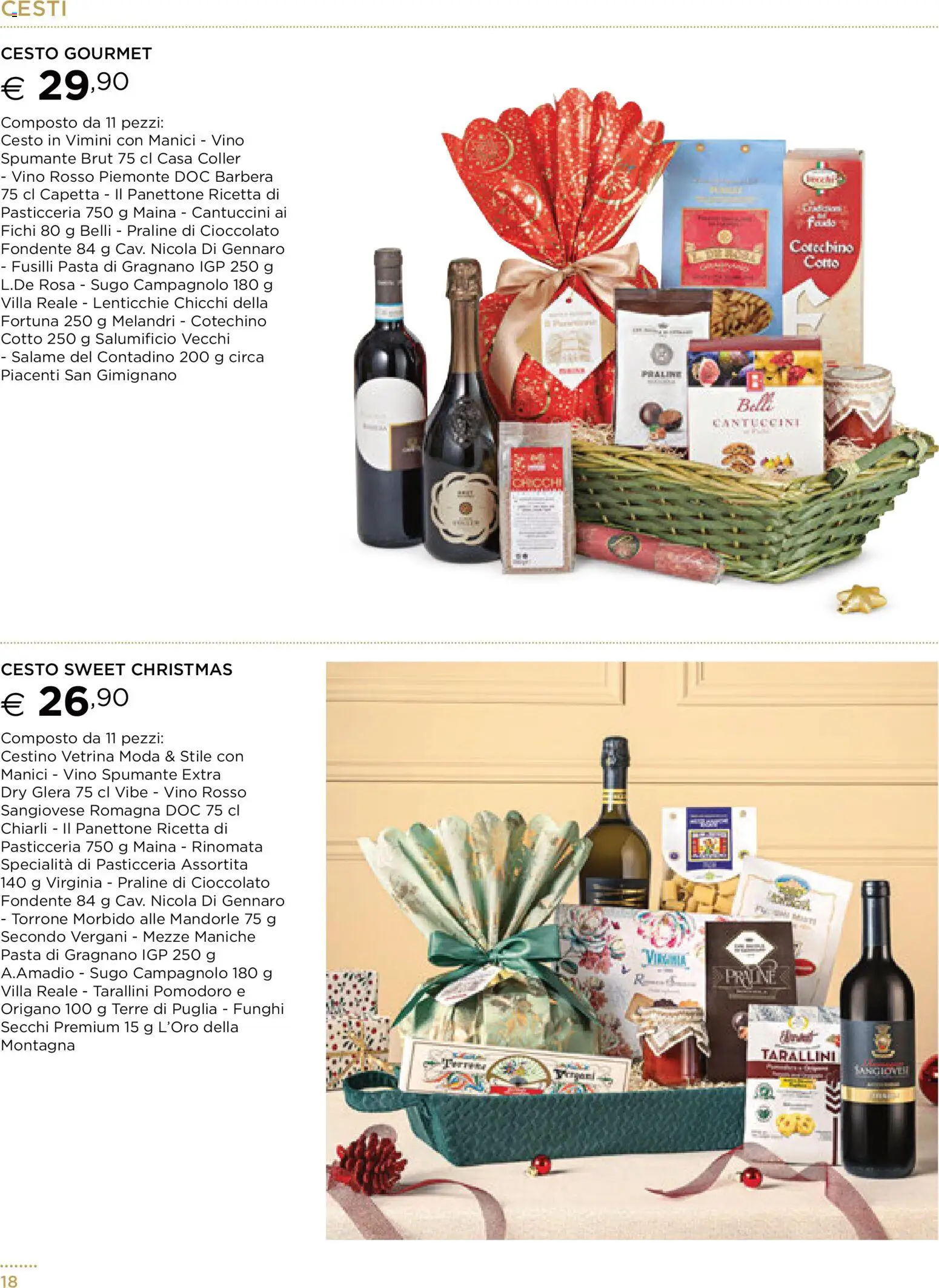 Volantino Esselunga S del 13.11.2025 | Pagina: 18 | Prodotti: Cioccolato, Salame, Pomodoro, Vino rosso