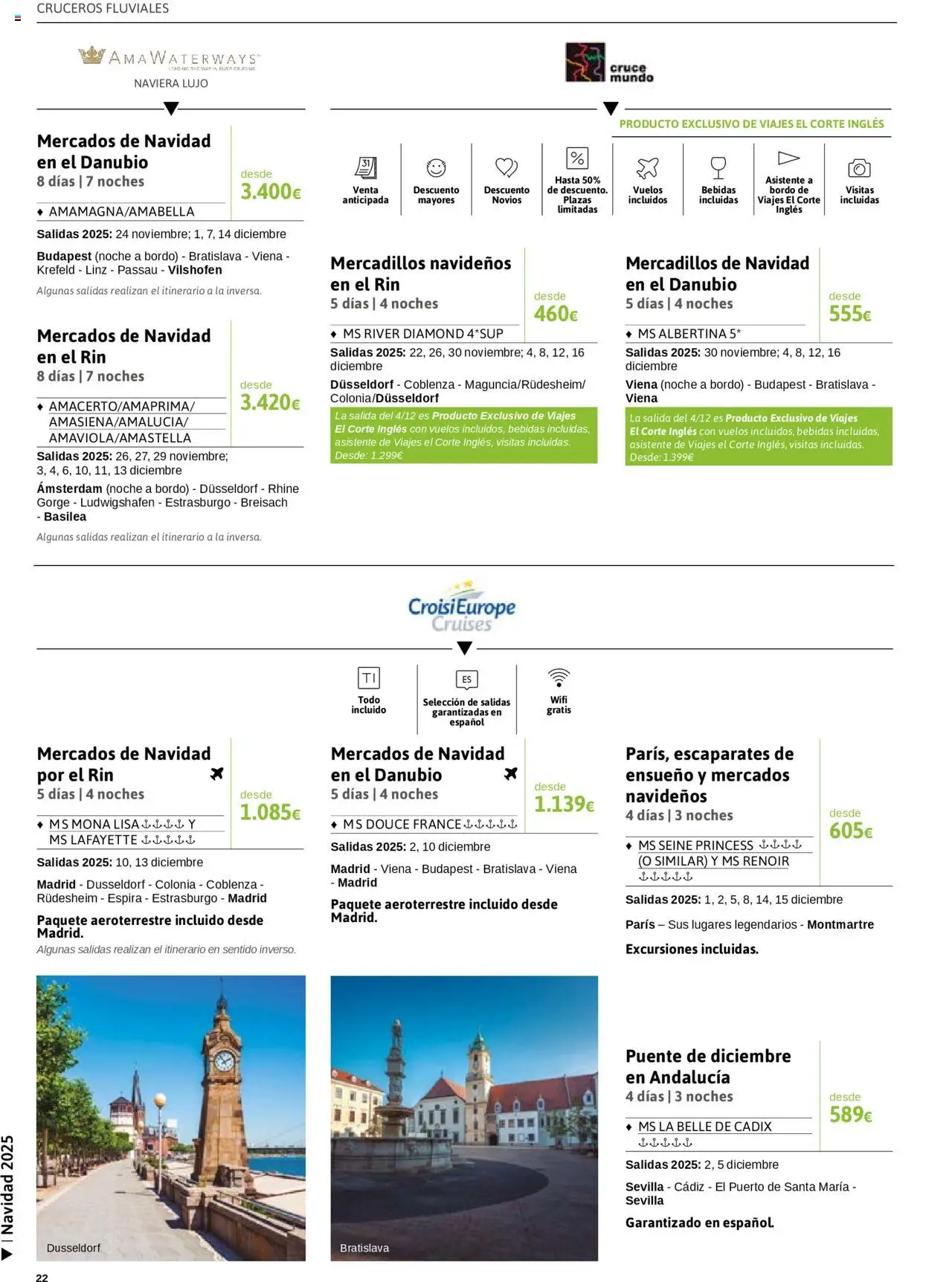 Viajes El Corte Inglés - Crucero Fantástico │ válido desde el 16.09.2025 | Página: 22 | Productos: Colonia