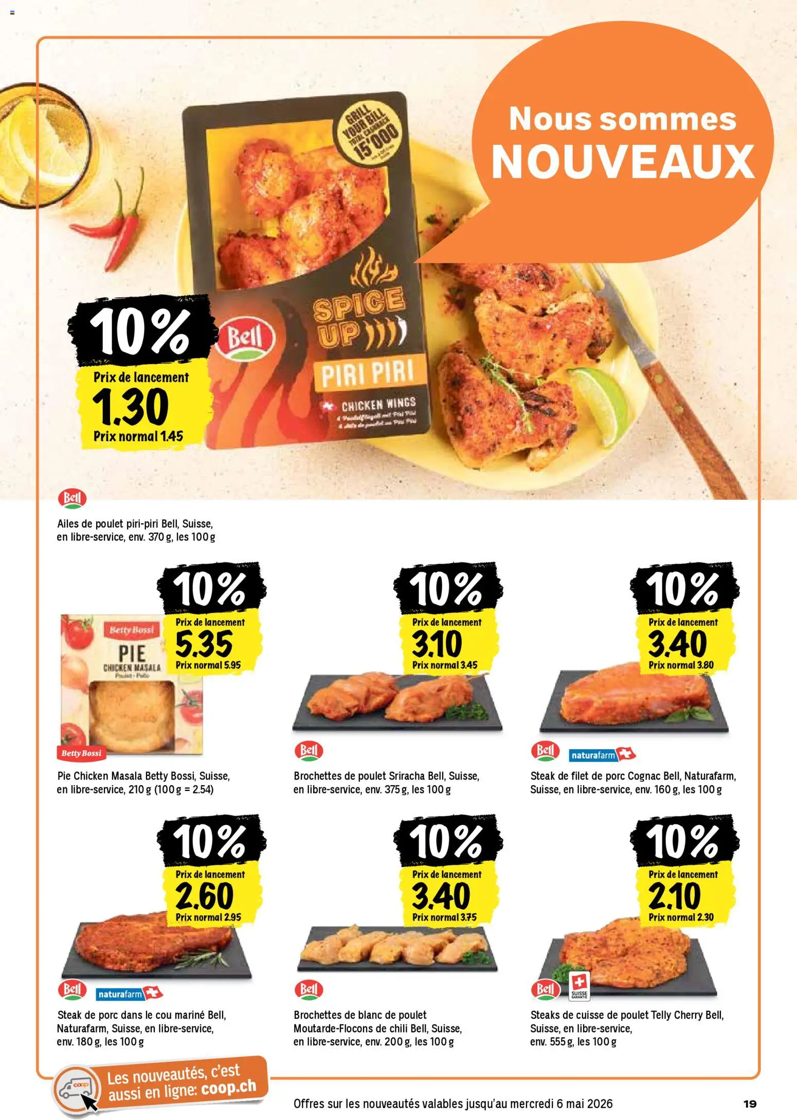 Coop aktionen FR – gültig ab 23.04.2026 | Seite: 19 | Produkte: Chili, Grill