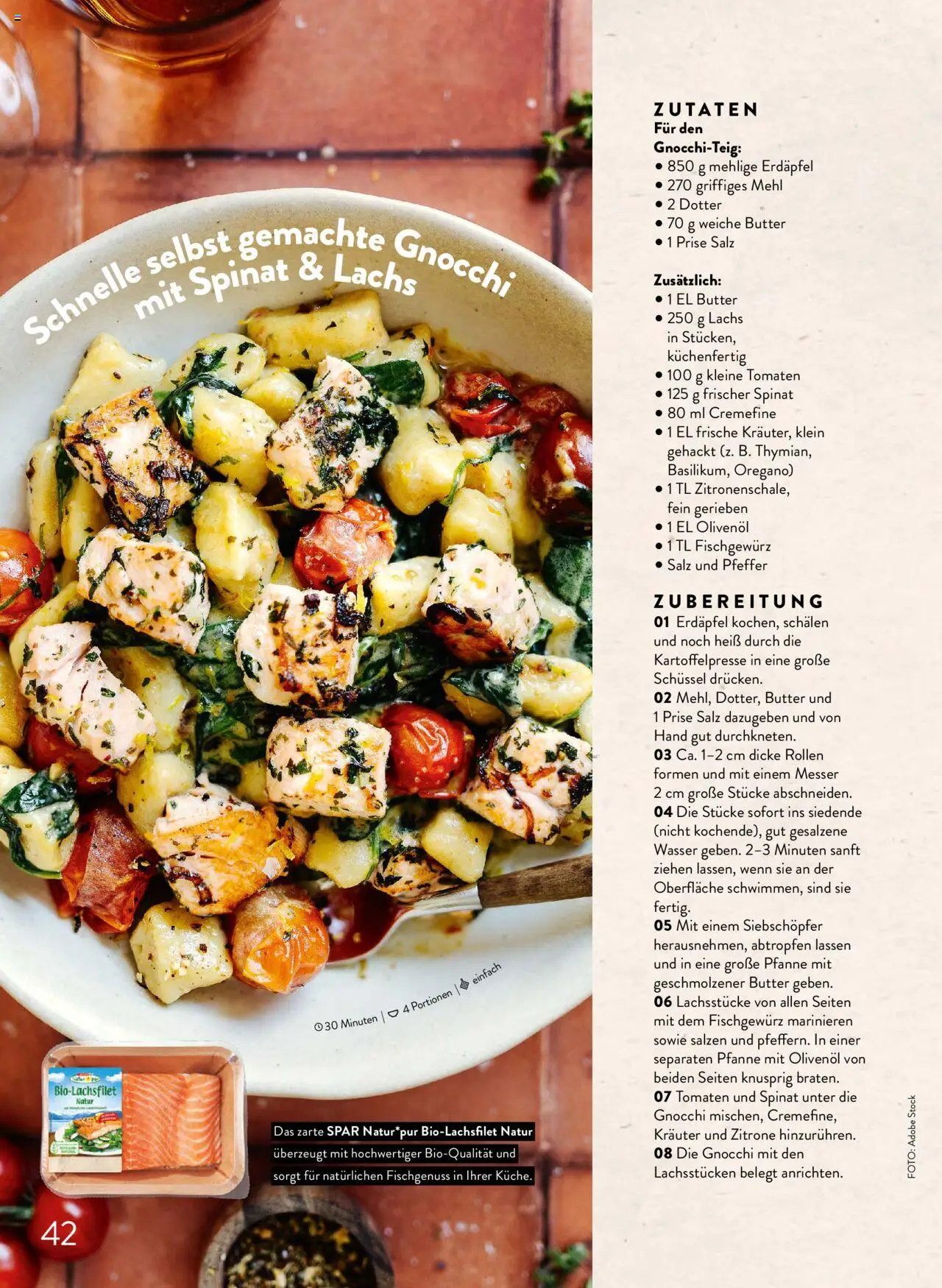 Spar Mahlzeit! Magazin gültig ab 01.07.2025 | Seite: 42 | Produkte: Salz, Zitrone, Butter, Tomaten