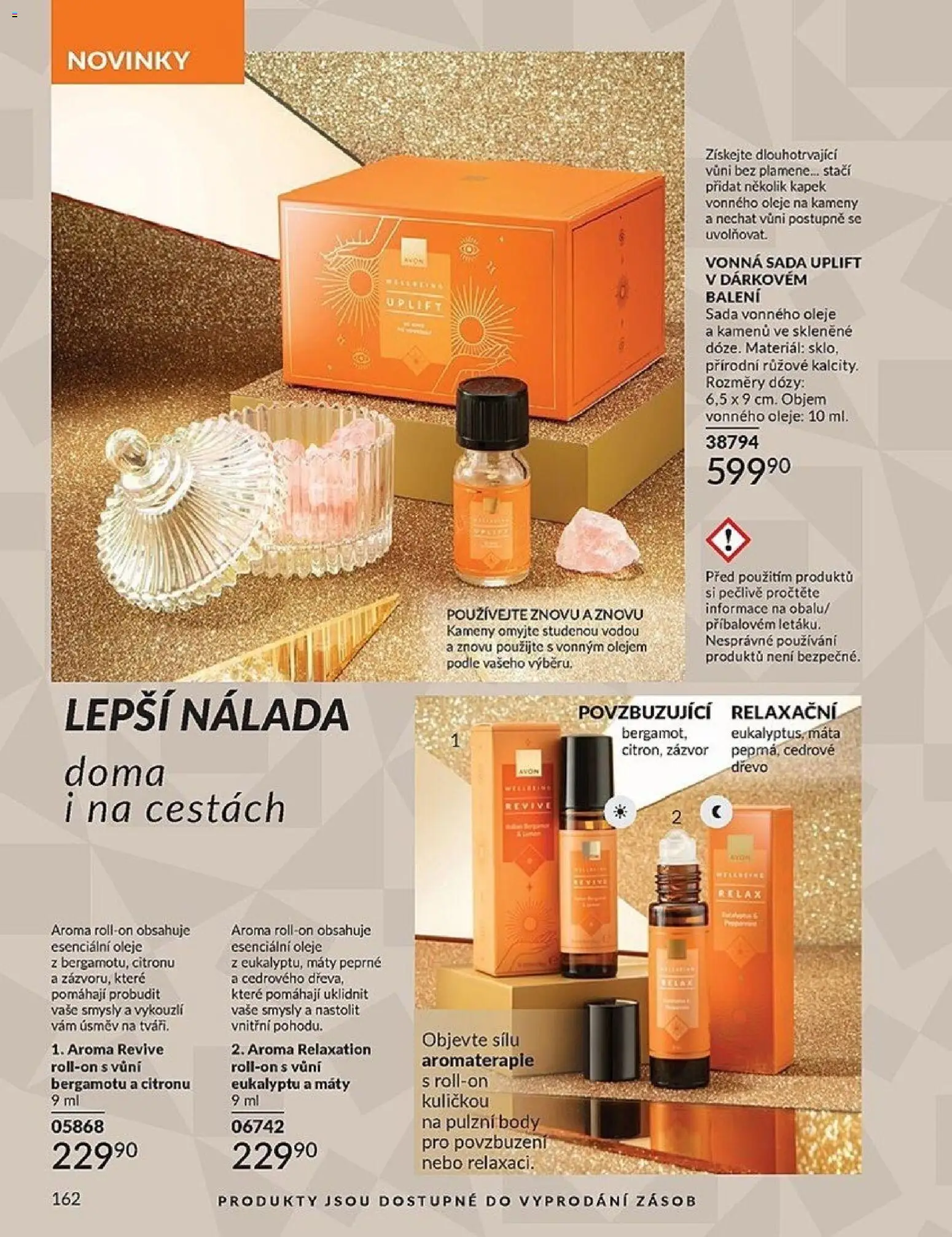 Avon Black Friday od 01.11.2025 | Strana: 162 | Produkty: Oleje, Dózy, Zázvor, Body
