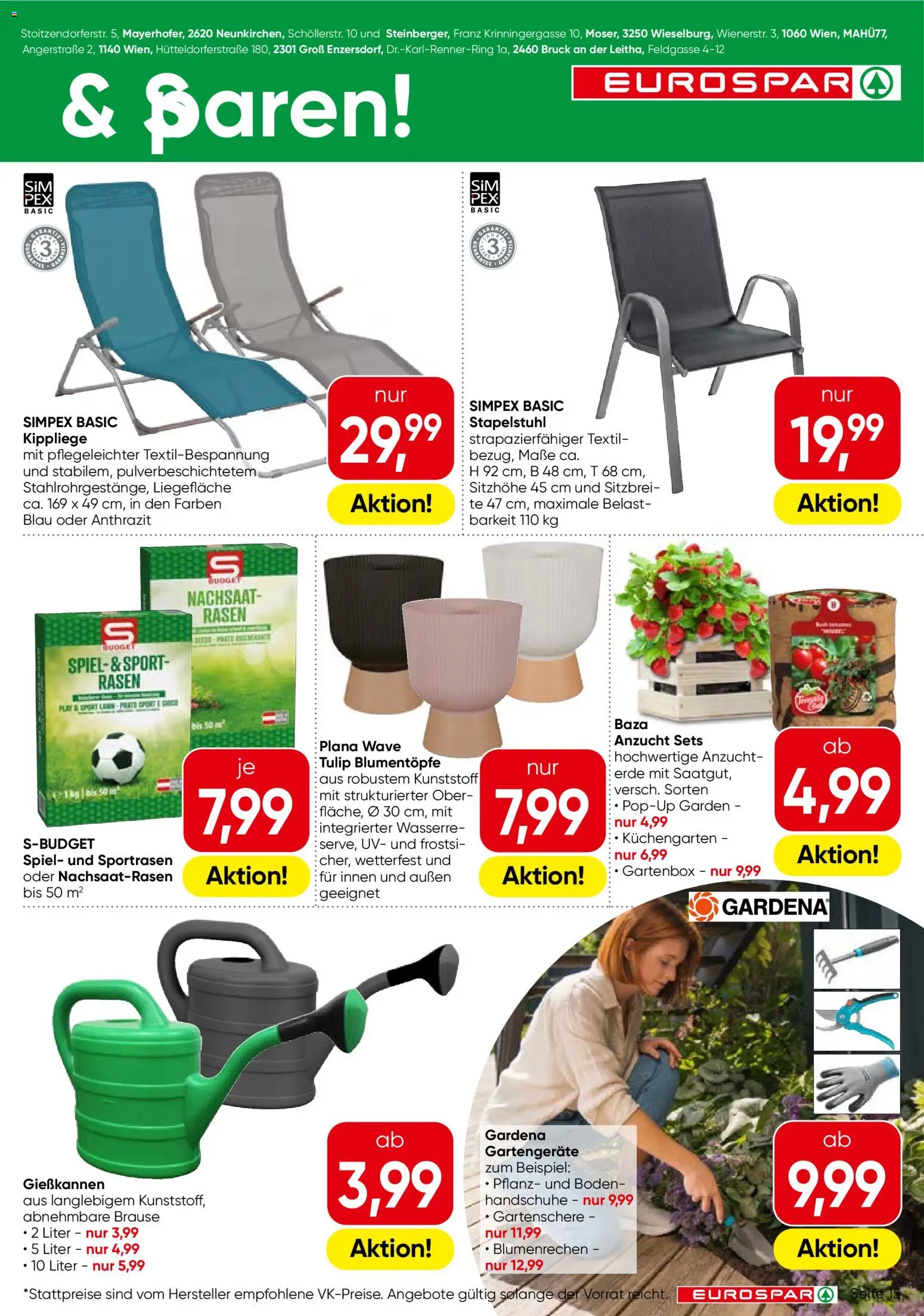 Eurospar Flugblatt gültig ab 26.02.2026 | Seite: 15 | Produkte: Handschuhe, Spiel