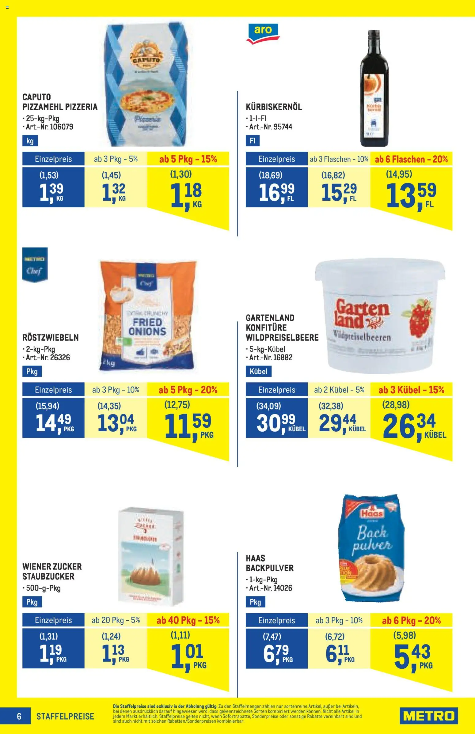 Metro angebote Profi gültig ab 27.11.2025 | Seite: 6 | Produkte: Zucker