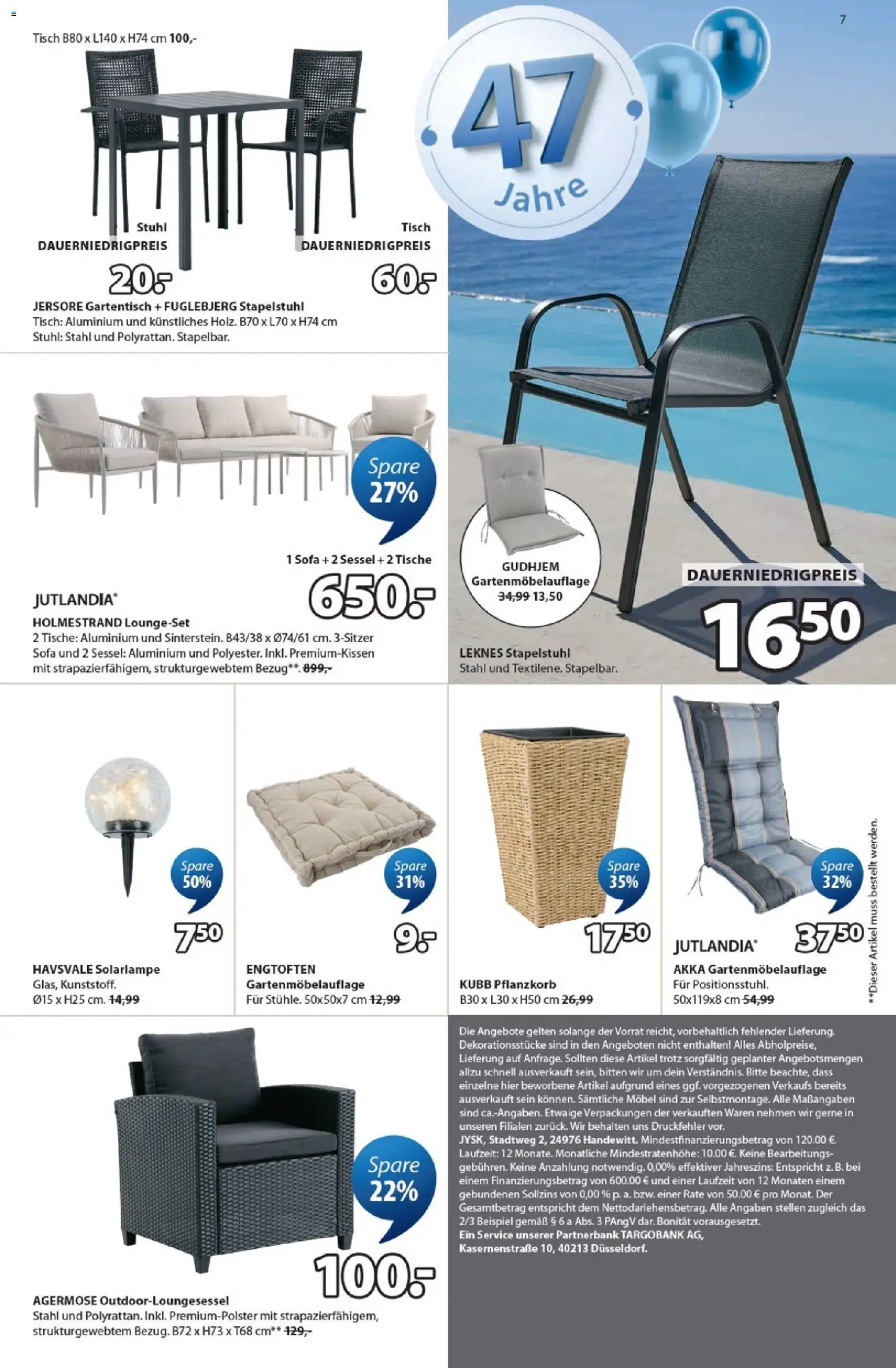 JYSK Aktuelle Prospekt – gültig ab 21.03.2026 | Seite: 7 | Produkte: Sofa, Sessel, Tisch, Stuhl