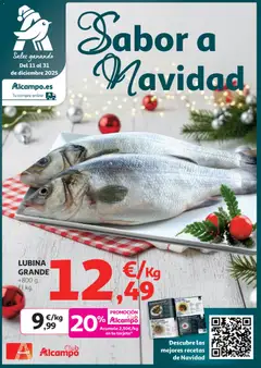 Vista previa Alcampo - Sabor a Navidad Madrid válido desde el 11.12.2025