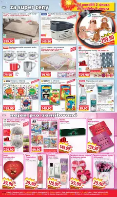 Náhled letáku Norma leták od 01.02.2026 | Strana: 3 | Produkty: Parfémy, Dinosauři, Barvy, Běhoun