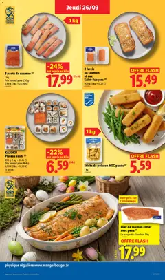 LIDL - Prévisualisation de KAZOKU Plateau sushi, 490 g, 21 pièces valide à partir de 26.03.2026 | Page: 7