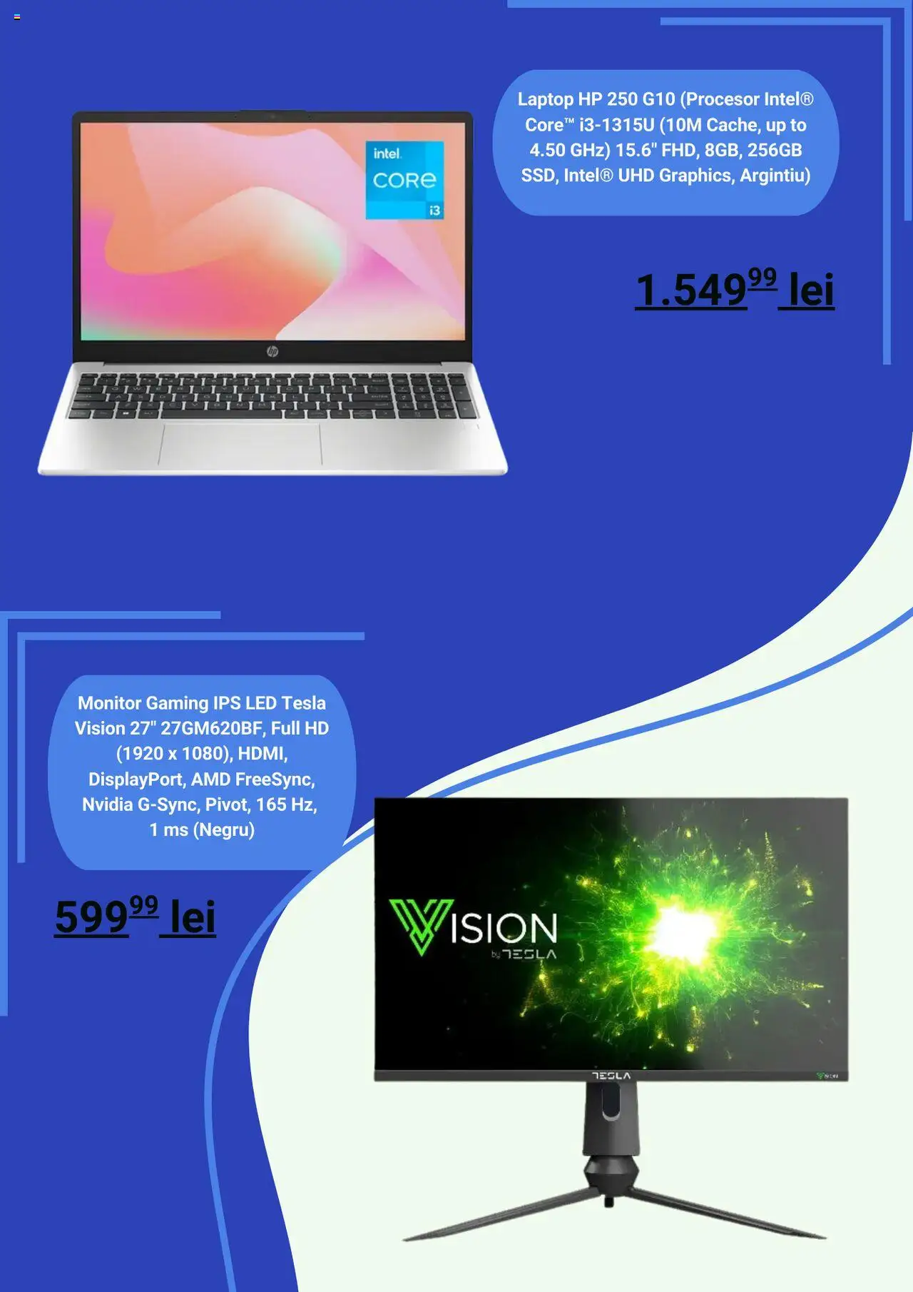 Catalog evoMag – valabil de la 20.08.2025 | Pagină: 3 | Produse: Laptop, Monitor, Babak