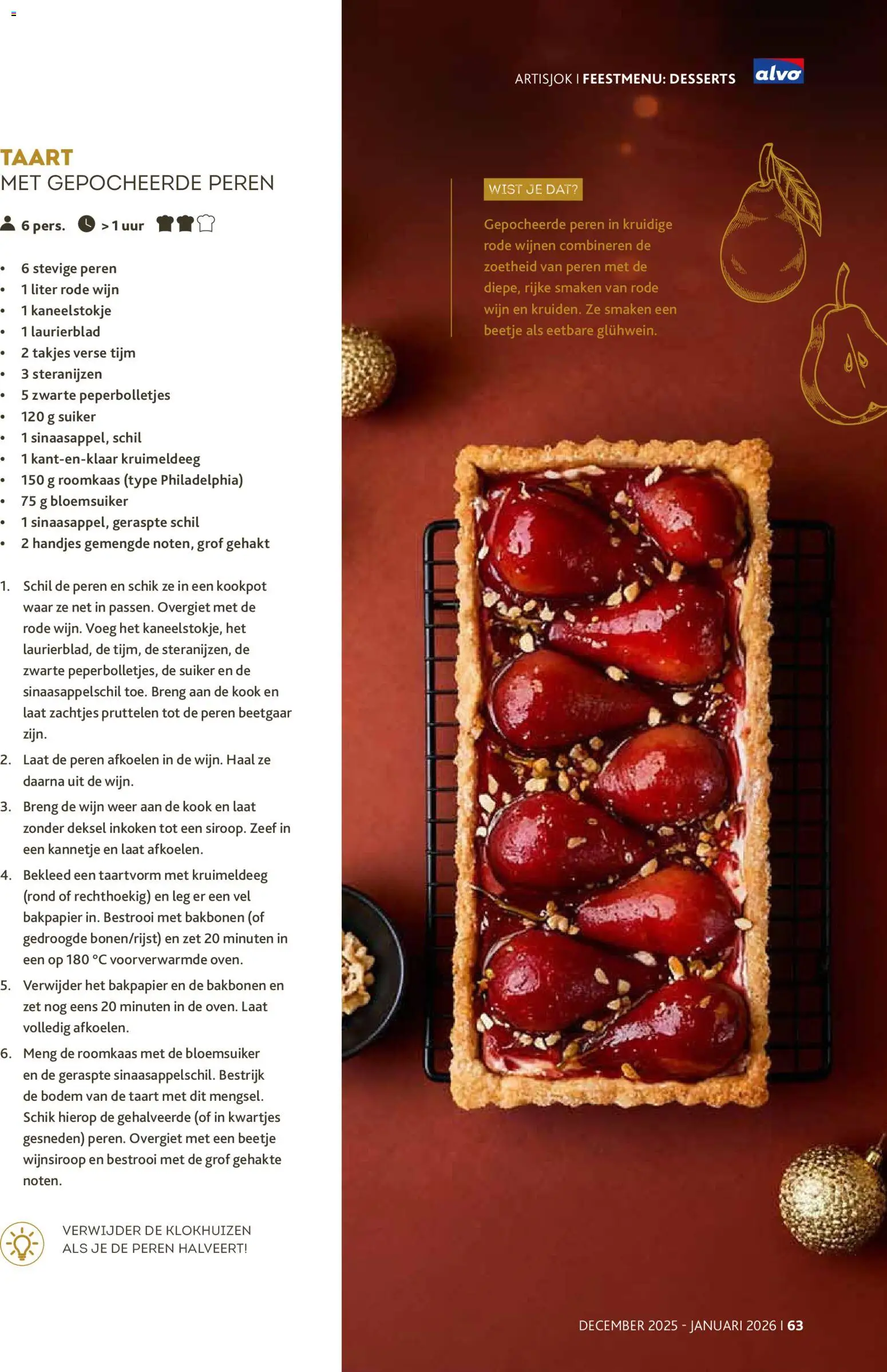 {H1} | Pagina: 63 | Producten: Gehakt, Wijn, Taart, Artisjok