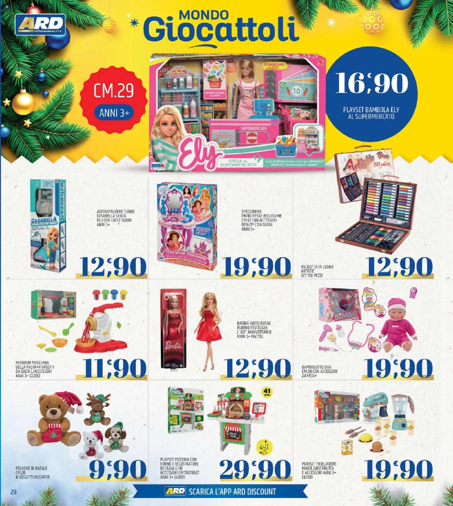 Volantino ARD Discount del 11.12.2025 | Pagina: 28 | Prodotti: Frutta, Abito, Forno, Valigetta