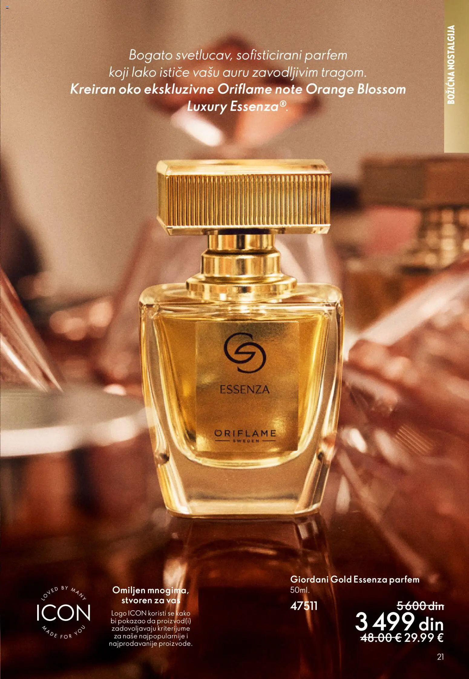 Oriflame katalog - važi od 19.11.2025 | Strana: 21 | Proizvode: Parfem