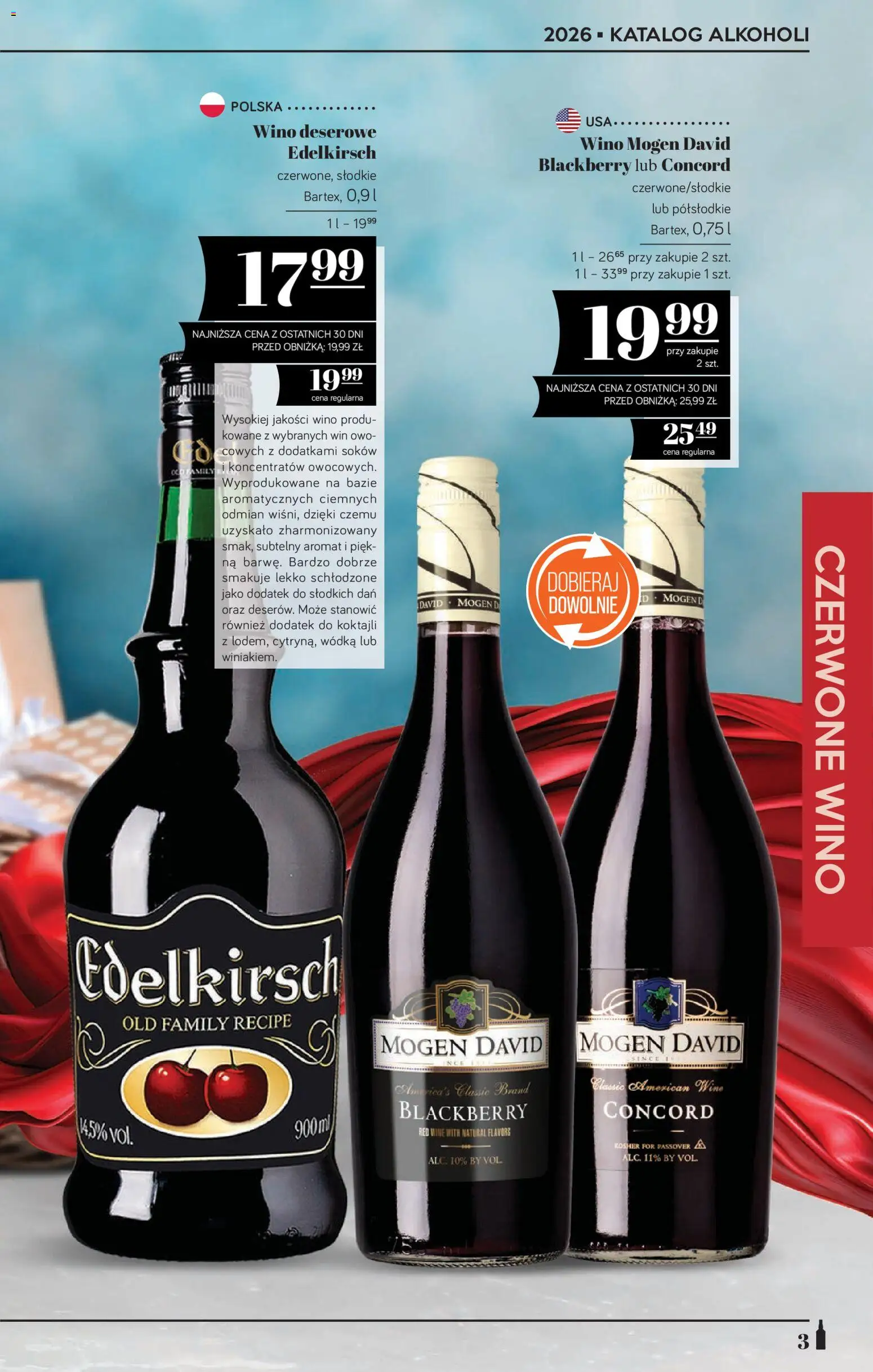 POLOmarket Katalog - Alkoholi od 19.01.2026 | Strona: 3 | Produkty: Wino, Wódka