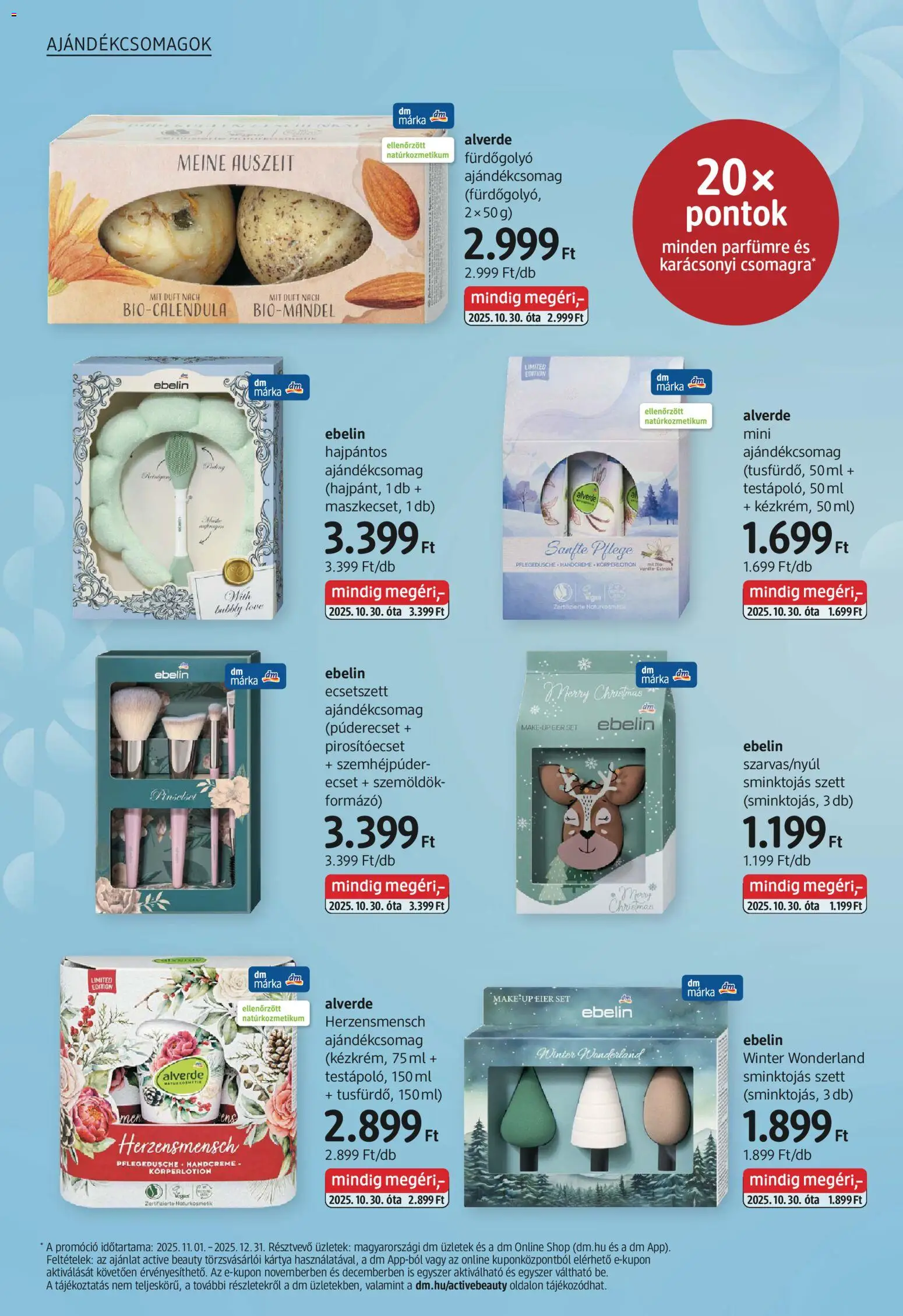 DM Drogerie Markt akciós ujság - amely érvényes a következő dátumtól: 30.10.2025 | Oldal: 24 | Termékek: Natúrkozmetikum, Púderecset, Ecset