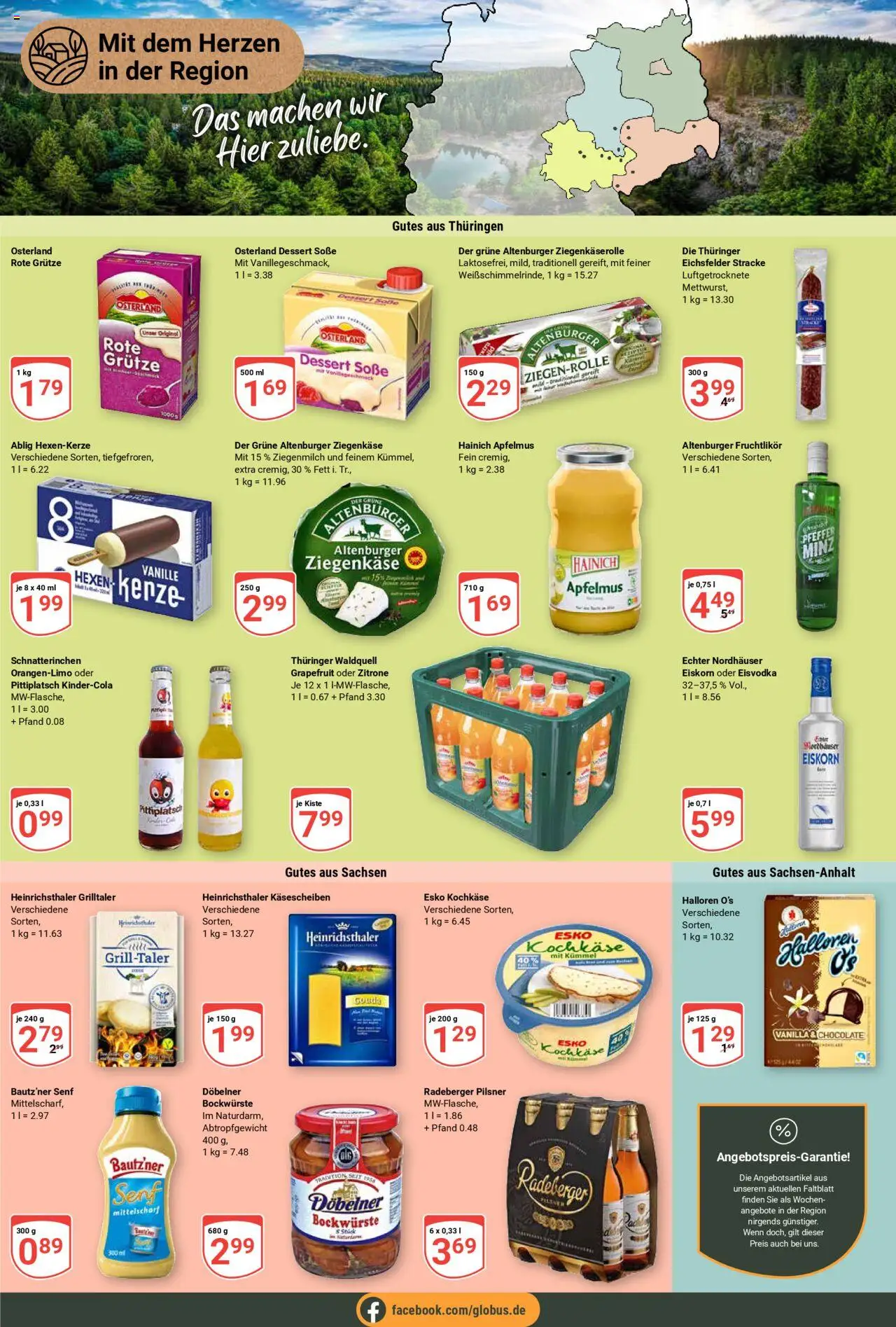 Globus Prospekt 	 - gültig ab dem 11.08.2025 | Seite: 13 | Produkte: Ziegenkäse, Grapefruit, Soße, Zitrone